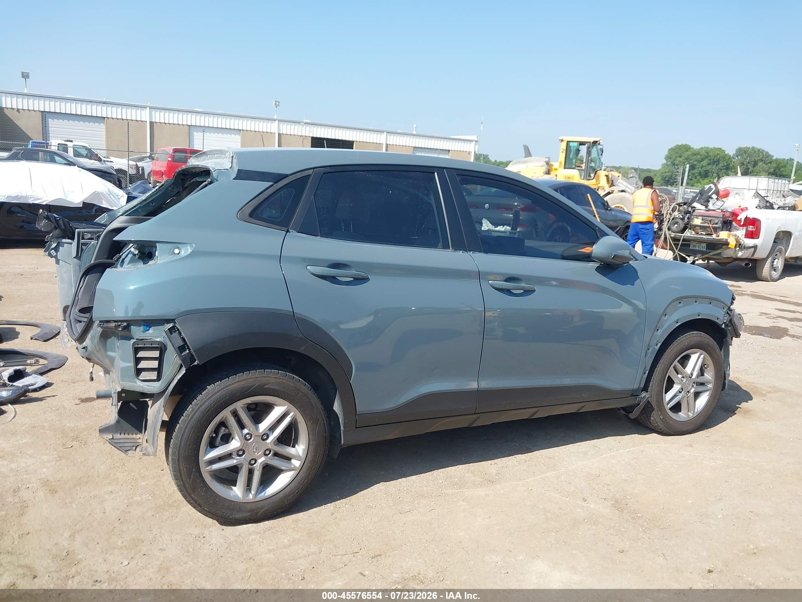 2022 Hyundai Kona Se Green vin: KM8K22AB2NU887868