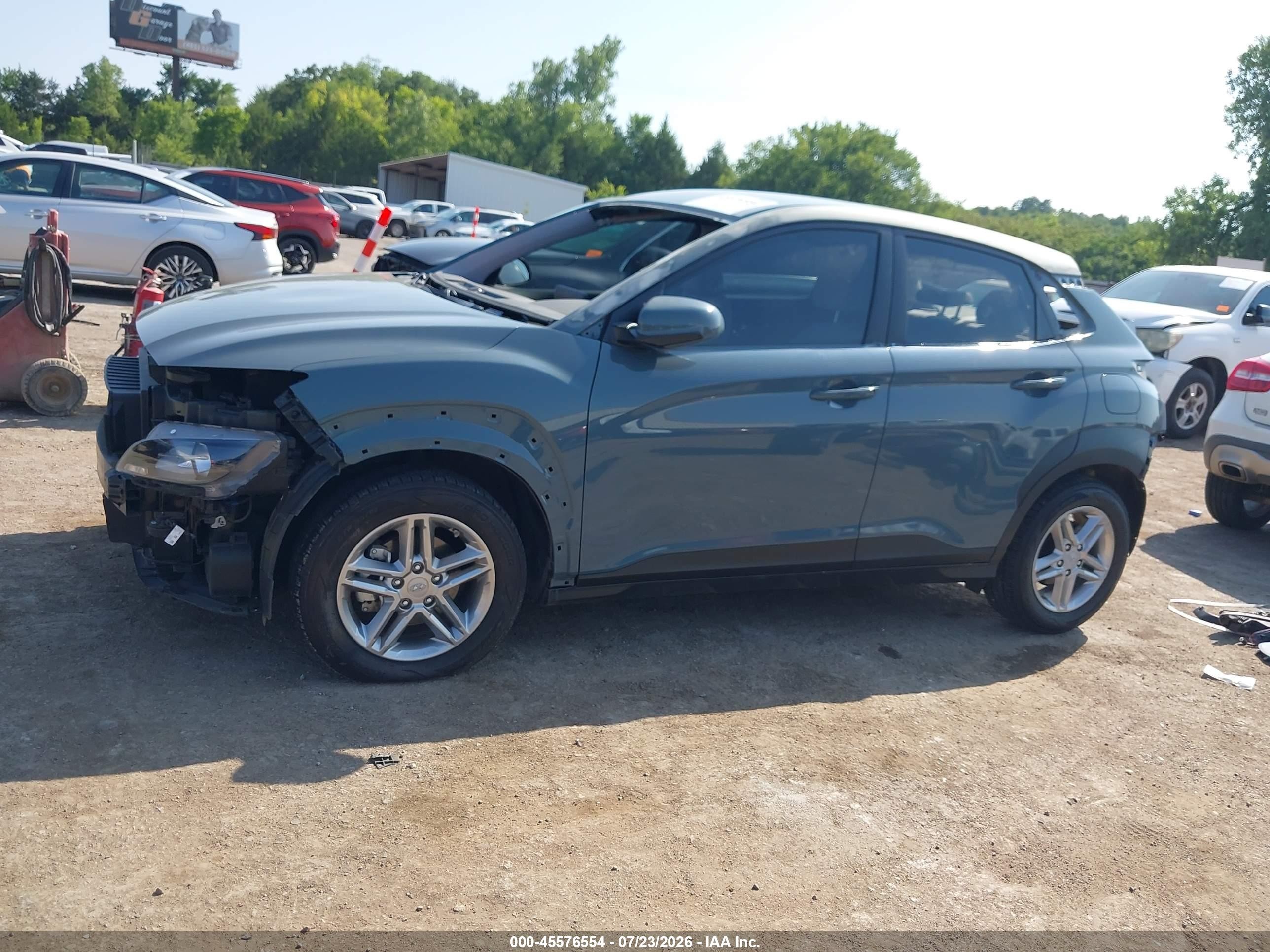 2022 Hyundai Kona Se Green vin: KM8K22AB2NU887868