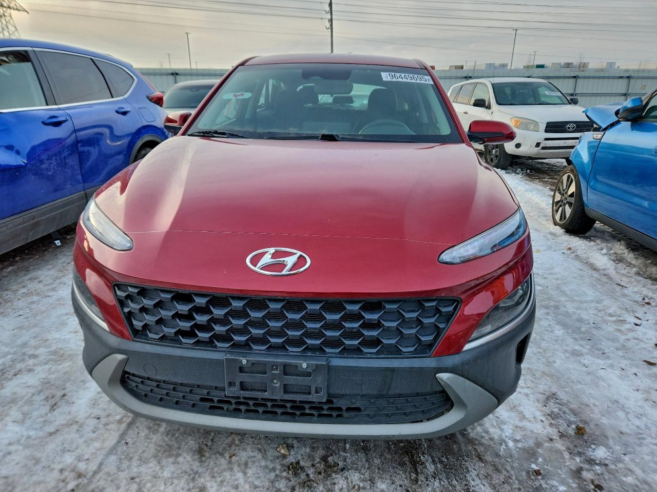2023 Hyundai Kona Se Red vin: KM8K22AB2PU038455