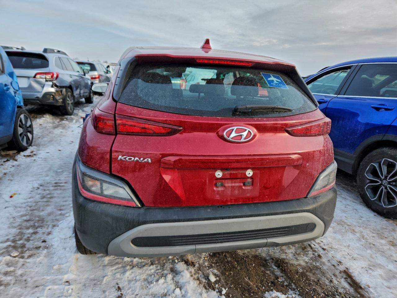 2023 Hyundai Kona Se Red vin: KM8K22AB2PU038455