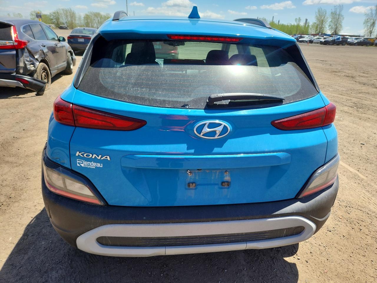 2022 Hyundai Kona Se Синий vin: KM8K22AB4NU773046