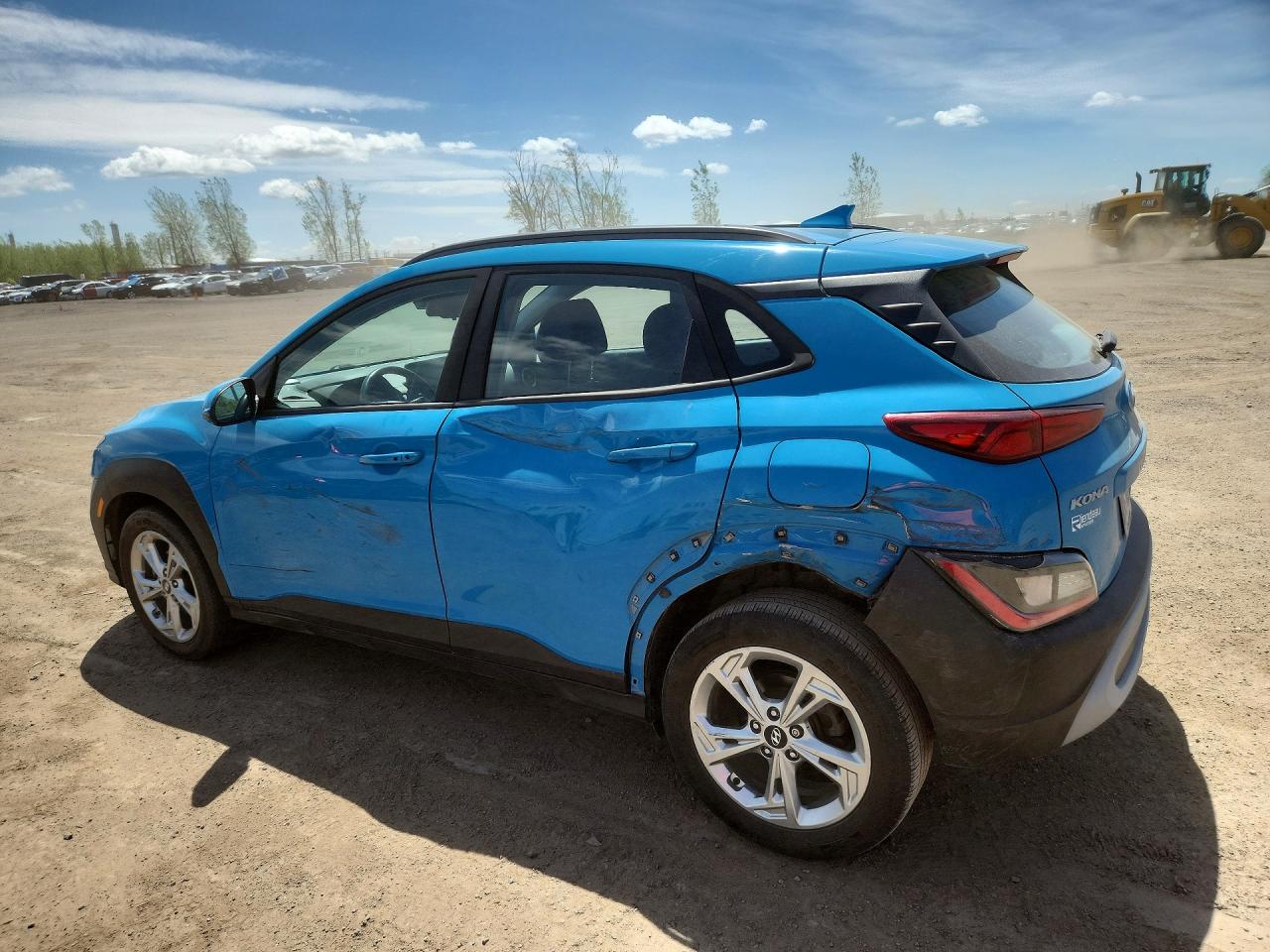 2022 Hyundai Kona Se Синий vin: KM8K22AB4NU773046