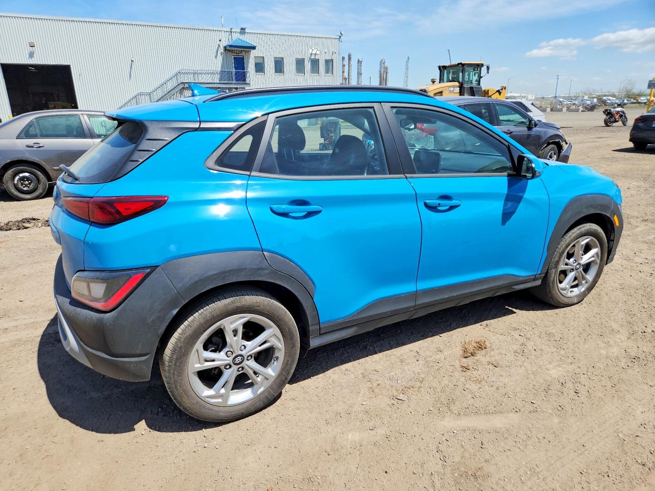 2022 Hyundai Kona Se Синий vin: KM8K22AB4NU773046