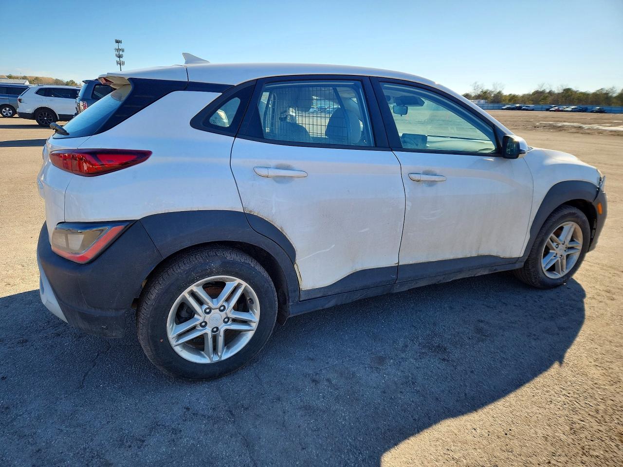 2023 Hyundai Kona Se White vin: KM8K22AB5PU041639
