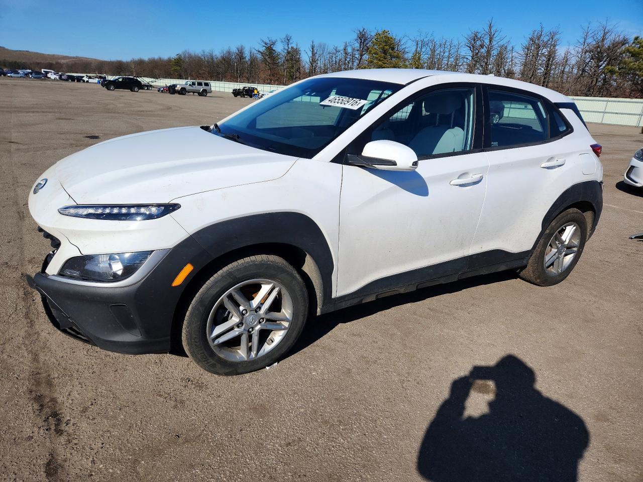 2023 Hyundai Kona Se White vin: KM8K22AB5PU041639