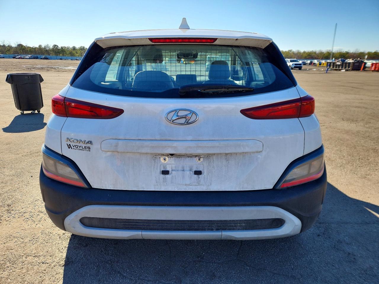 2023 Hyundai Kona Se White vin: KM8K22AB5PU041639