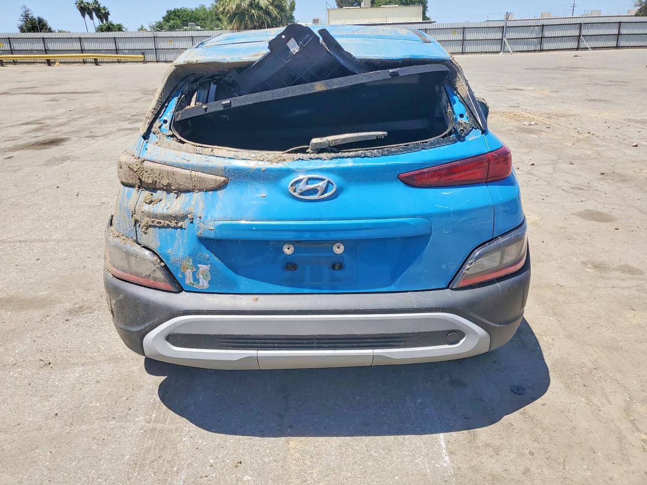 2022 Hyundai Kona Se Blue vin: KM8K22AB8NU762325