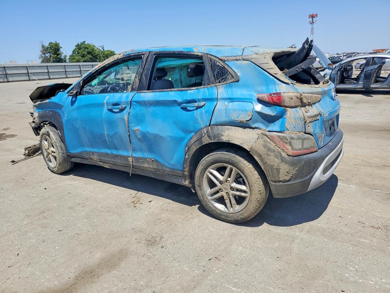 2022 Hyundai Kona Se Blue vin: KM8K22AB8NU762325