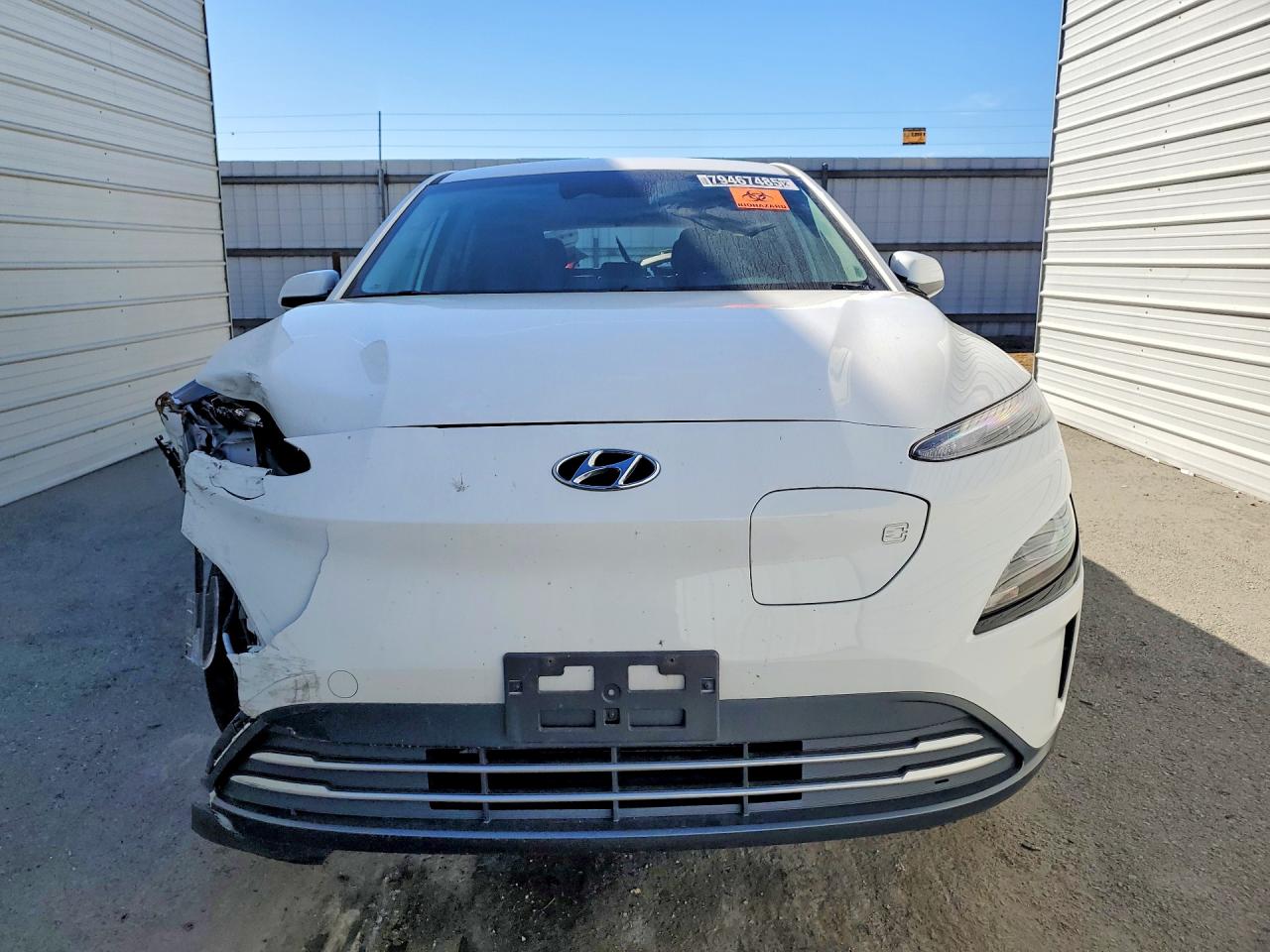 2023 Hyundai Kona Electric Se Белый vin: KM8K23AG4PU181487