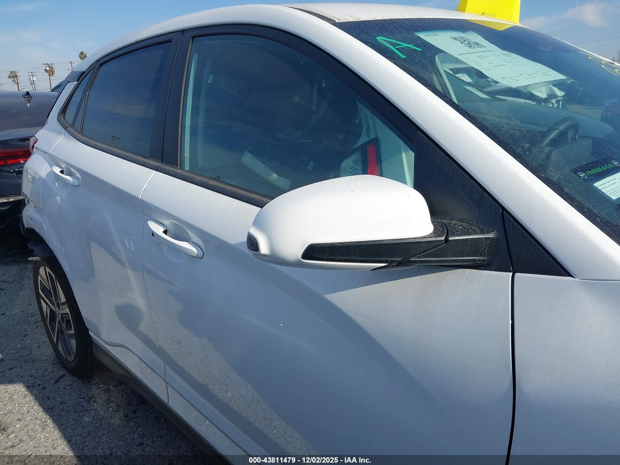 2023 Hyundai Kona Electric Se White vin: KM8K23AG6PU171561