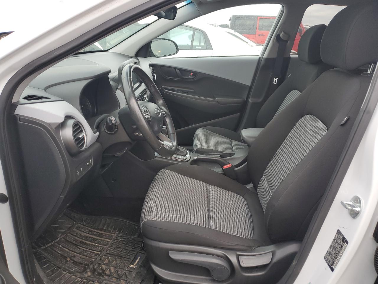 2020 Hyundai Kona Sel White vin: KM8K2CAA0LU469996