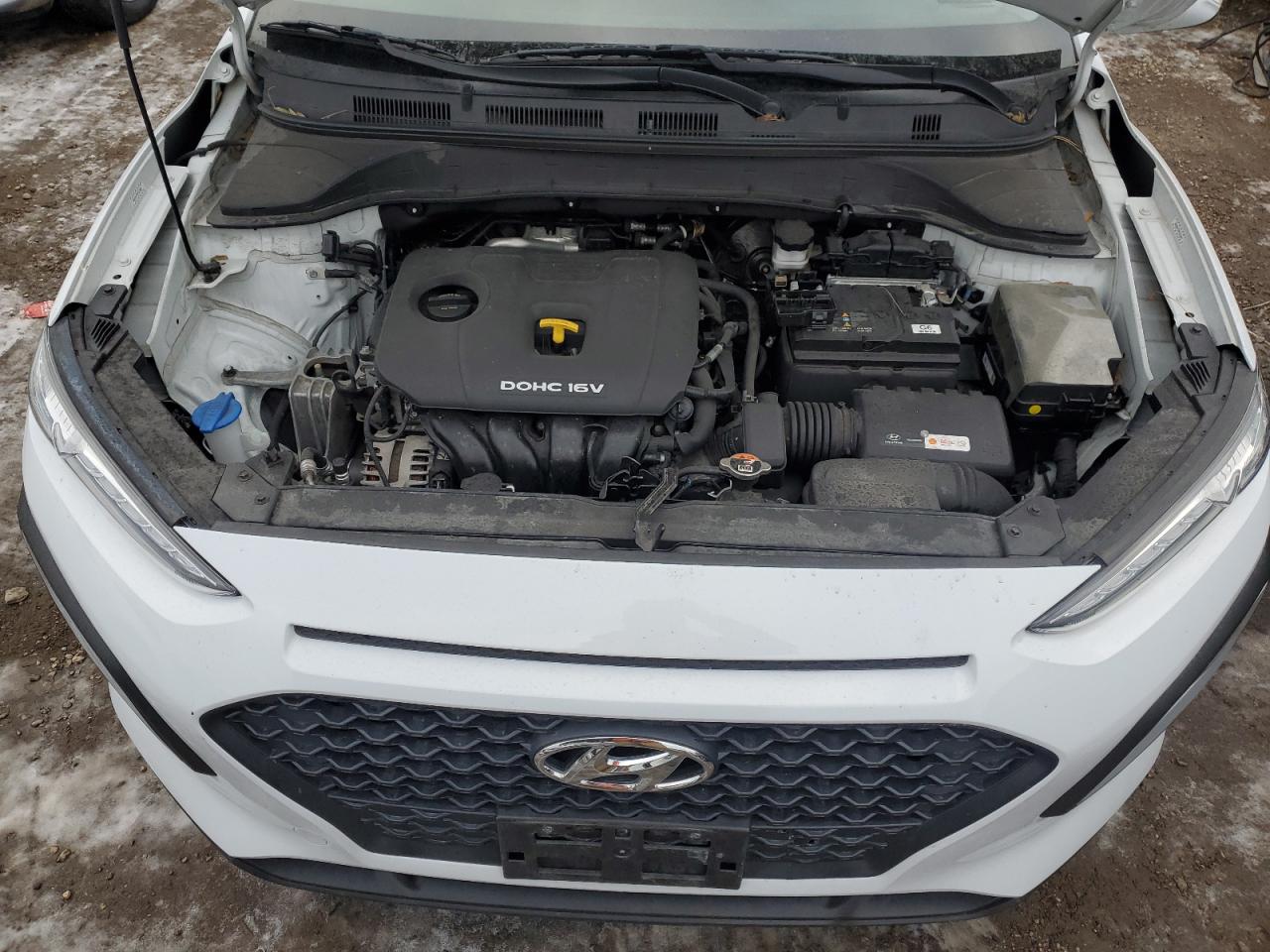2020 Hyundai Kona Sel White vin: KM8K2CAA0LU469996