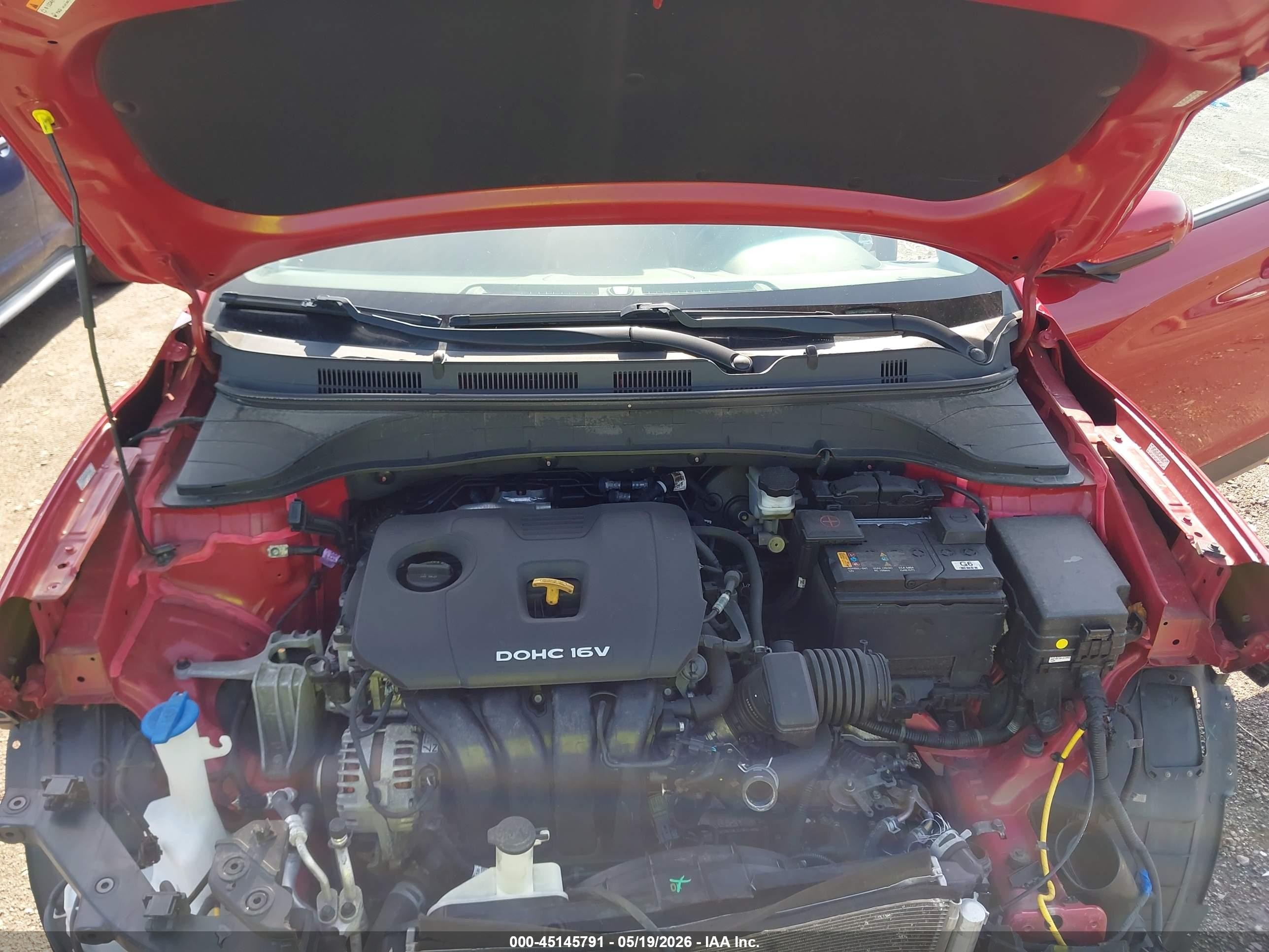 2021 Hyundai Kona Sel Red vin: KM8K2CAA0MU628114
