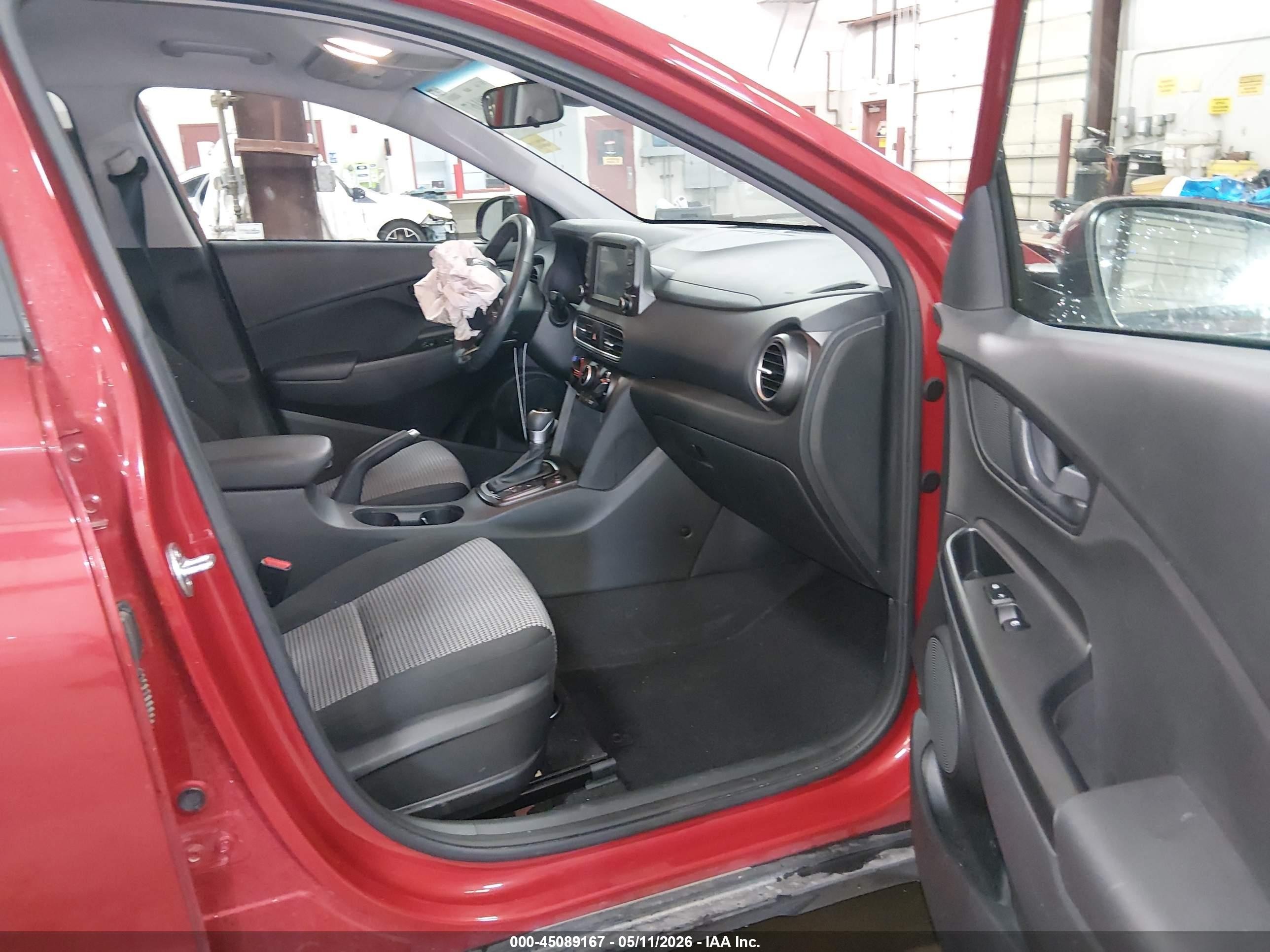 2021 Hyundai Kona Sel Red vin: KM8K2CAA4MU614393