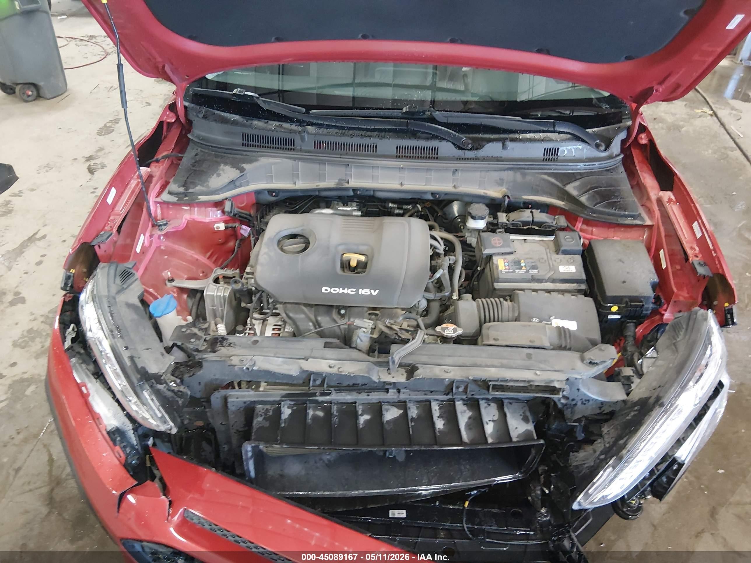 2021 Hyundai Kona Sel Red vin: KM8K2CAA4MU614393