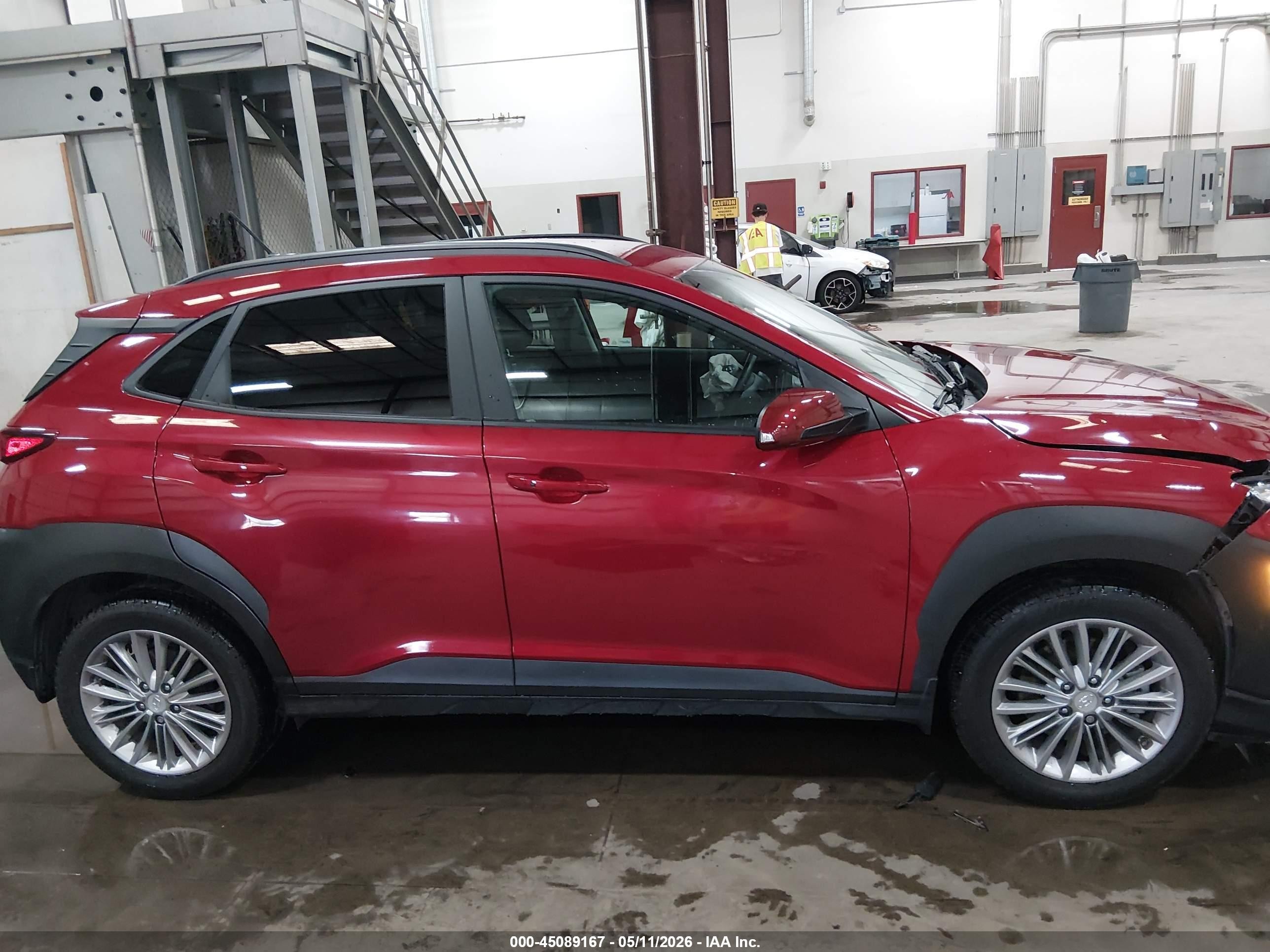 2021 Hyundai Kona Sel Red vin: KM8K2CAA4MU614393