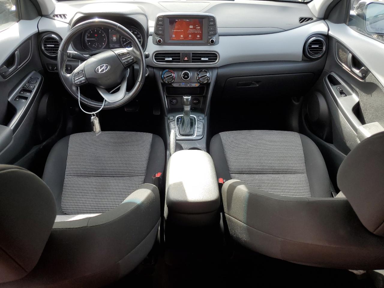 2021 Hyundai Kona Sel Черный vin: KM8K2CAA4MU706295