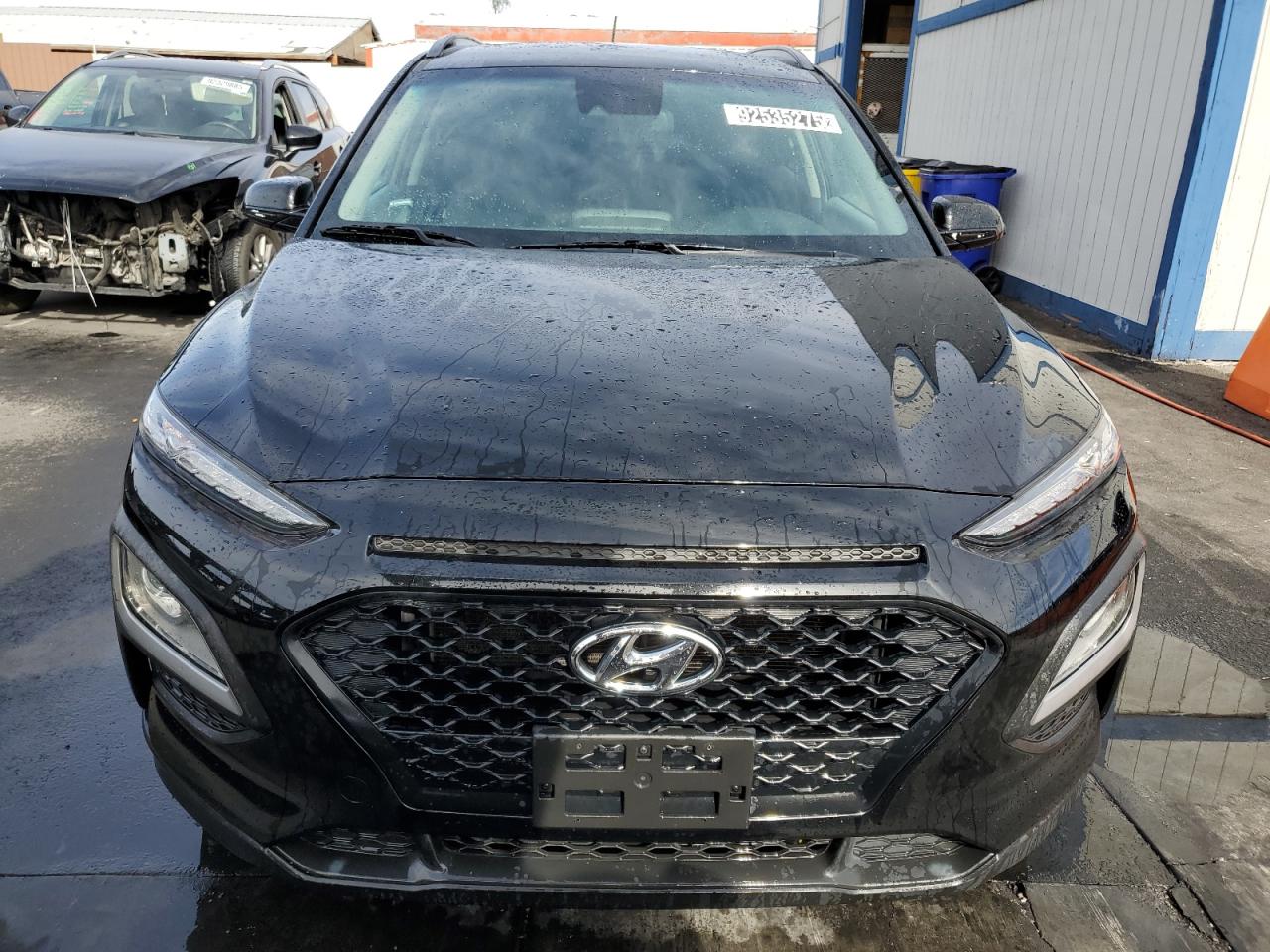 2021 Hyundai Kona Sel Черный vin: KM8K2CAA4MU706295