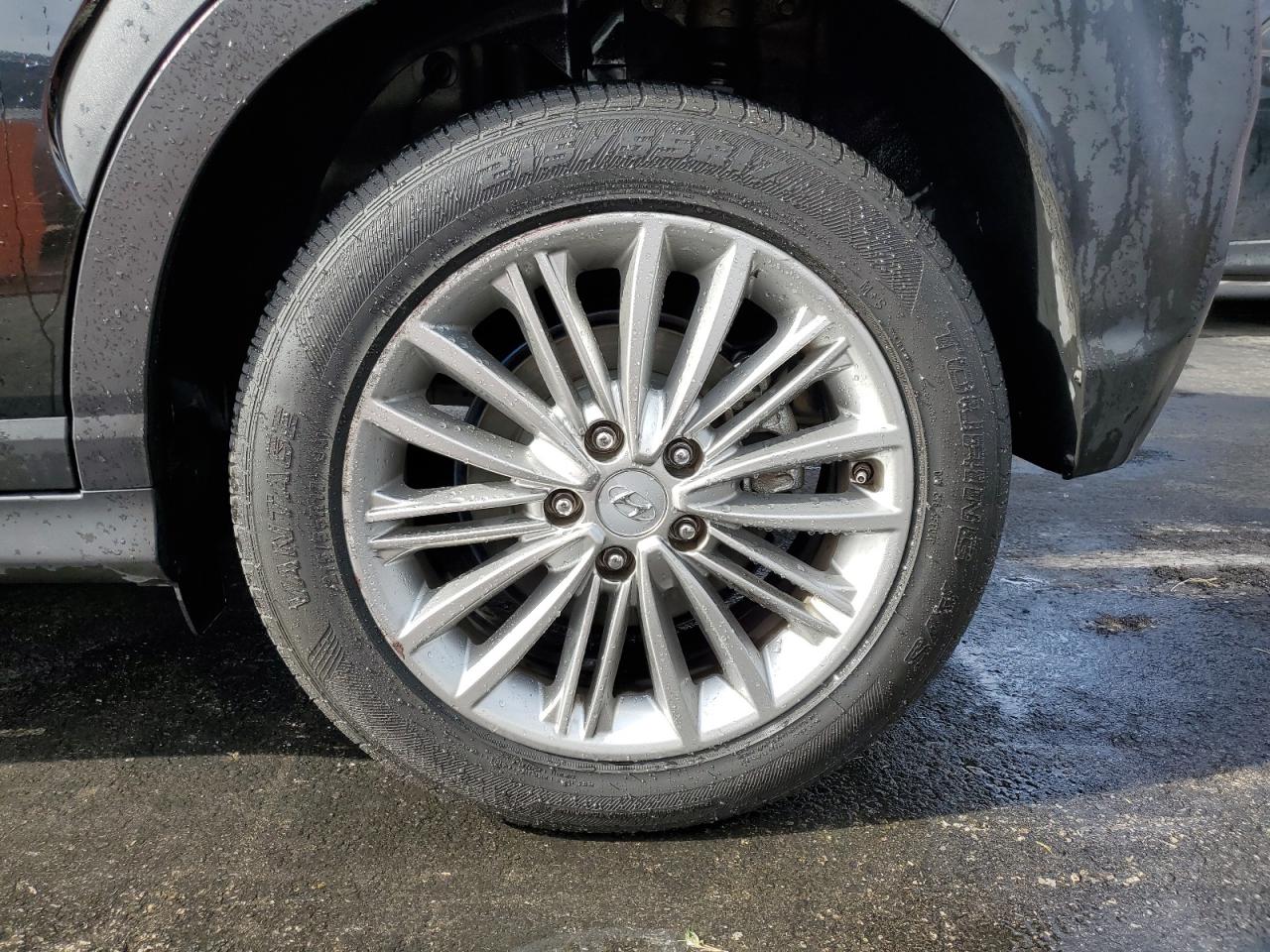 2021 Hyundai Kona Sel Черный vin: KM8K2CAA4MU706295 Damage: Left Rear Wheel, Curb Rash, 7 To 8 Inches