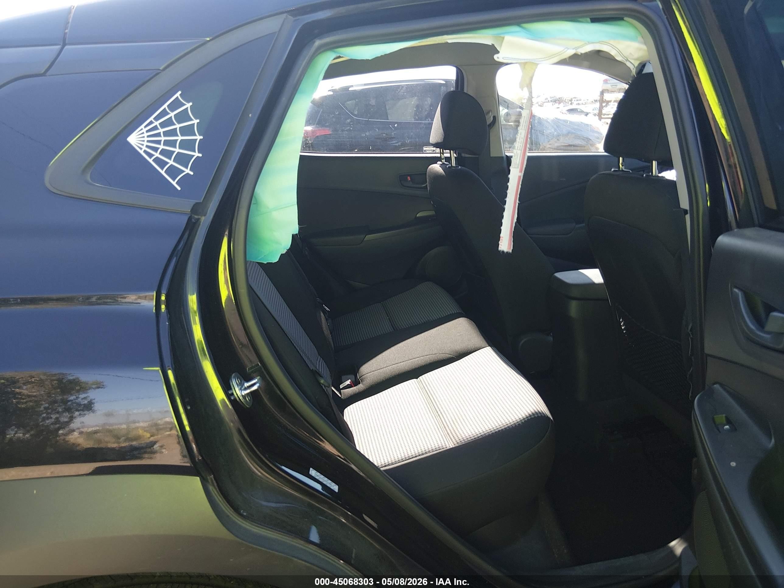 2021 Hyundai Kona Sel Black vin: KM8K2CAAXMU730617