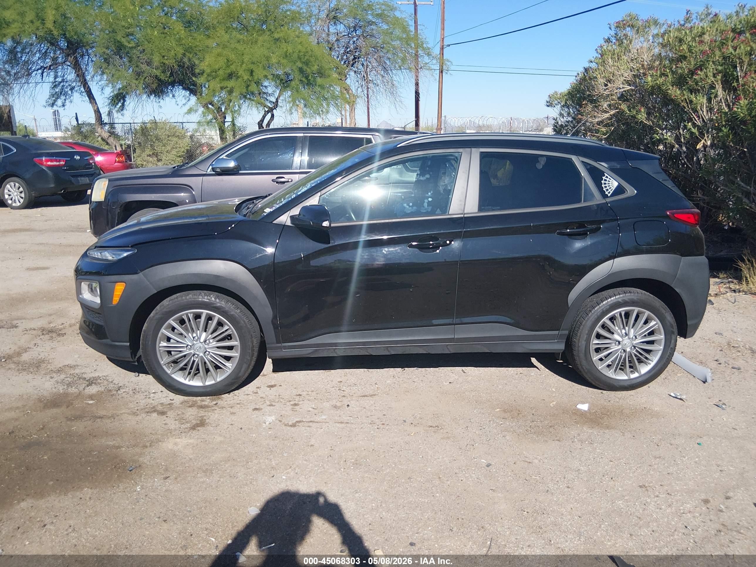 2021 Hyundai Kona Sel Black vin: KM8K2CAAXMU730617