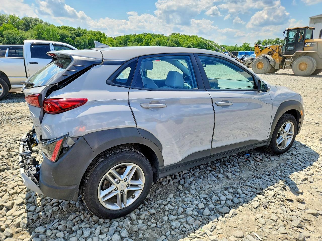 2023 Hyundai Kona Se Gray vin: KM8K2CAB2PU004022