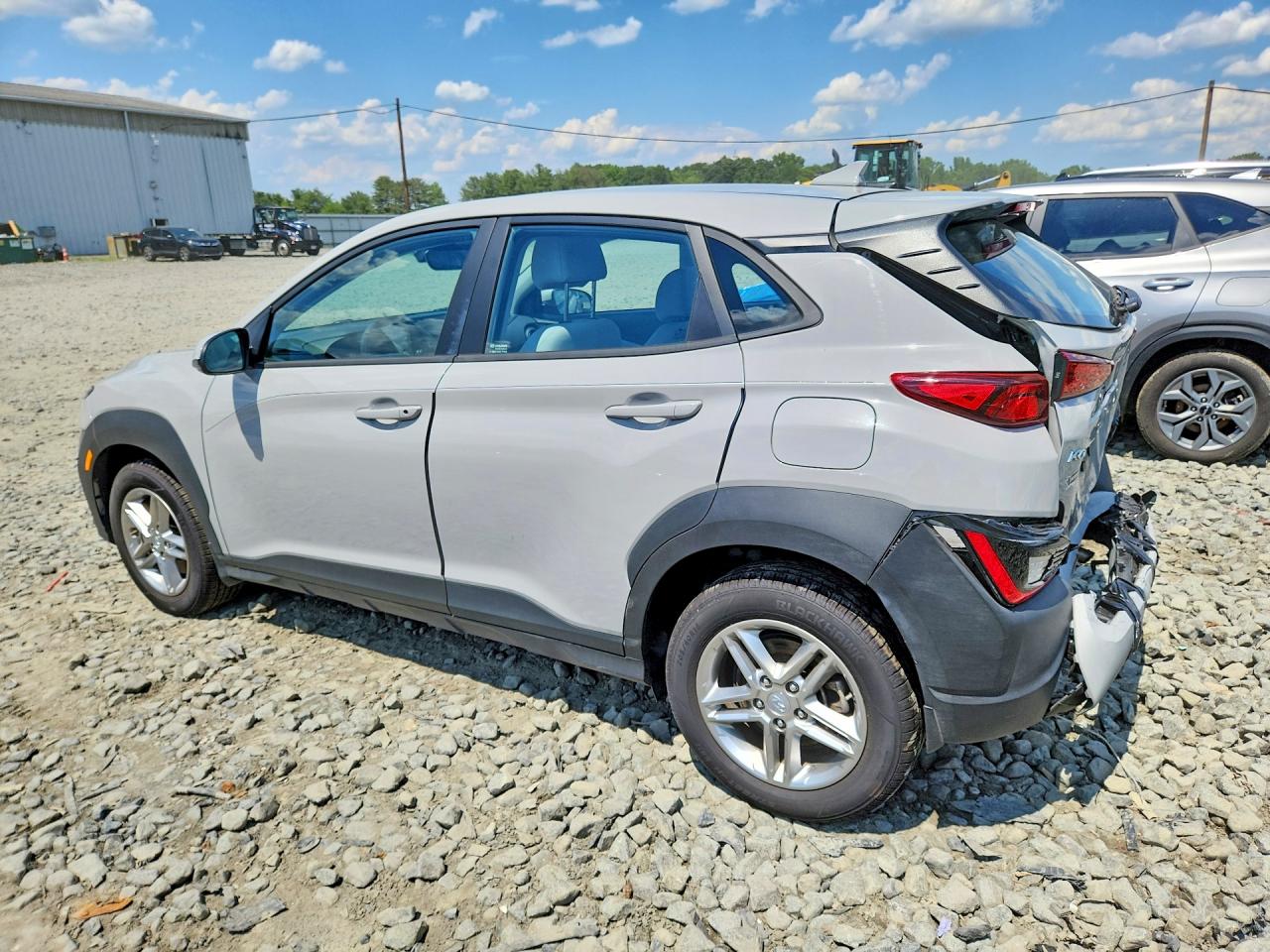 2023 Hyundai Kona Se Gray vin: KM8K2CAB2PU004022
