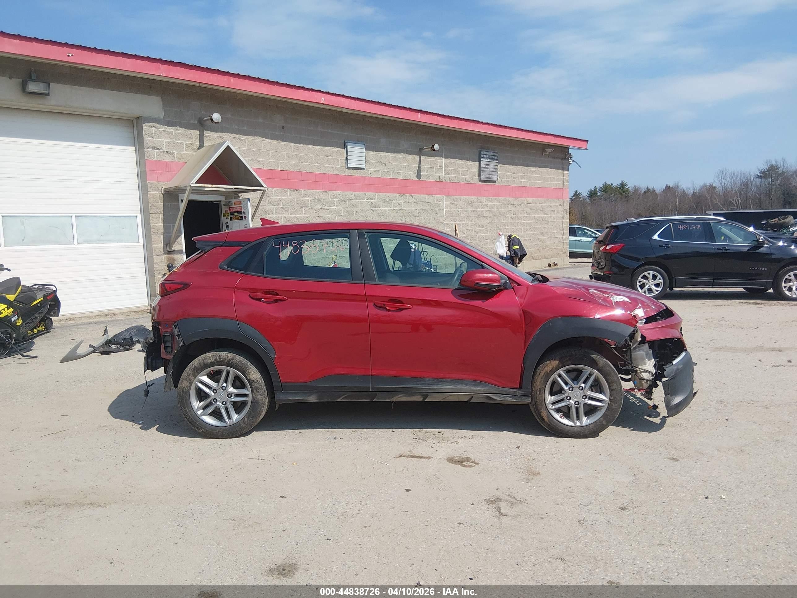 2022 Hyundai Kona Se Red vin: KM8K2CAB5NU865935