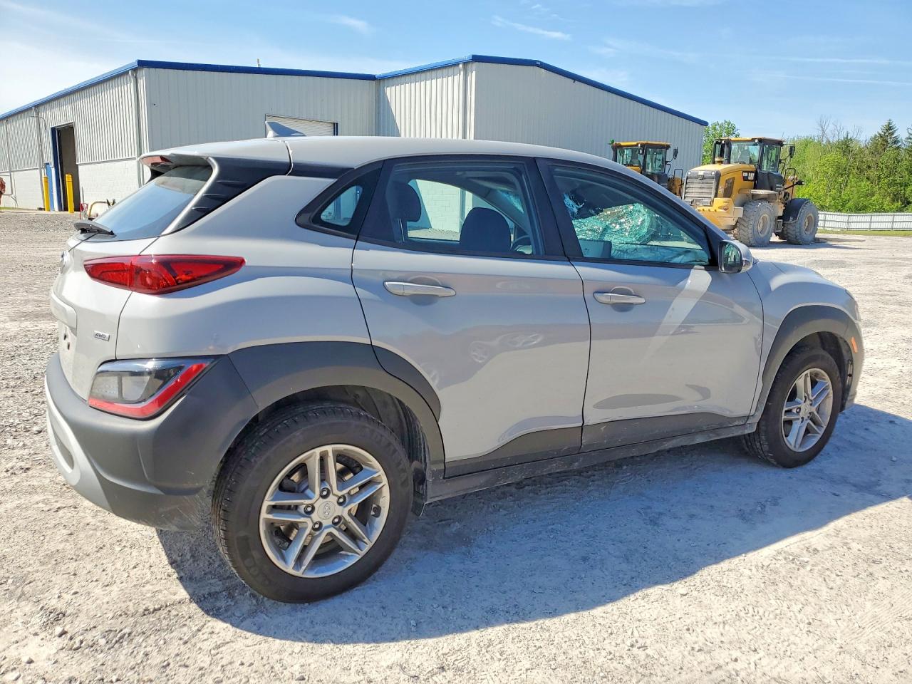 2023 Hyundai Kona Se Silver vin: KM8K2CAB5PU021381