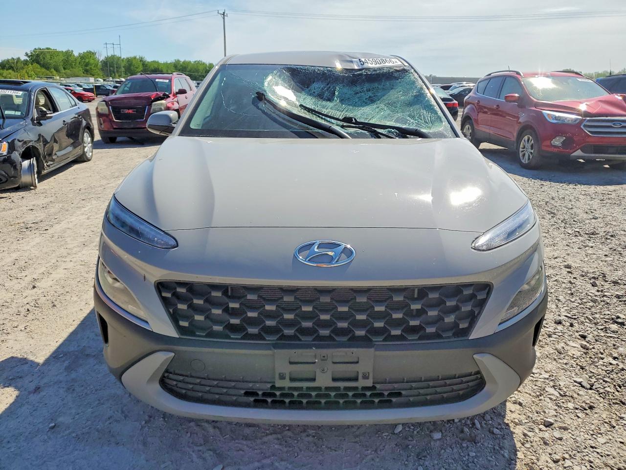 2023 Hyundai Kona Se Silver vin: KM8K2CAB5PU021381