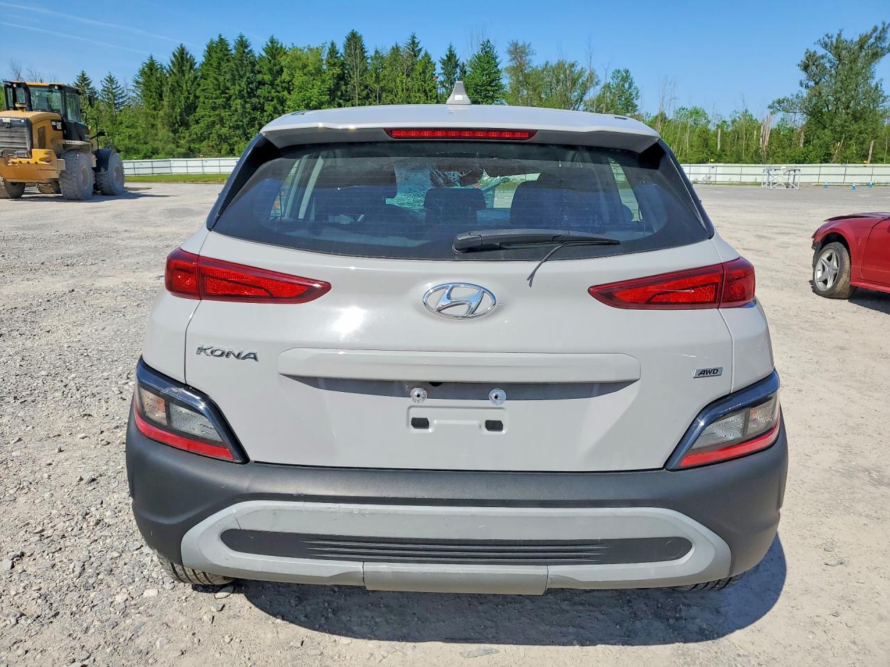 2023 Hyundai Kona Se Silver vin: KM8K2CAB5PU021381
