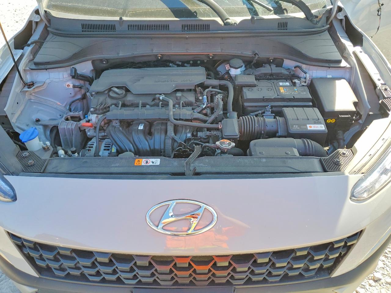 2023 Hyundai Kona Se Silver vin: KM8K2CAB5PU021381