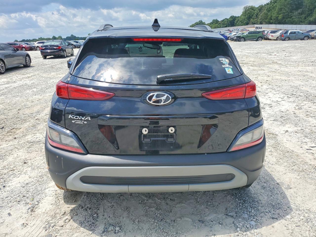 2023 Hyundai Kona Sel Black vin: KM8K32ABXPU974157