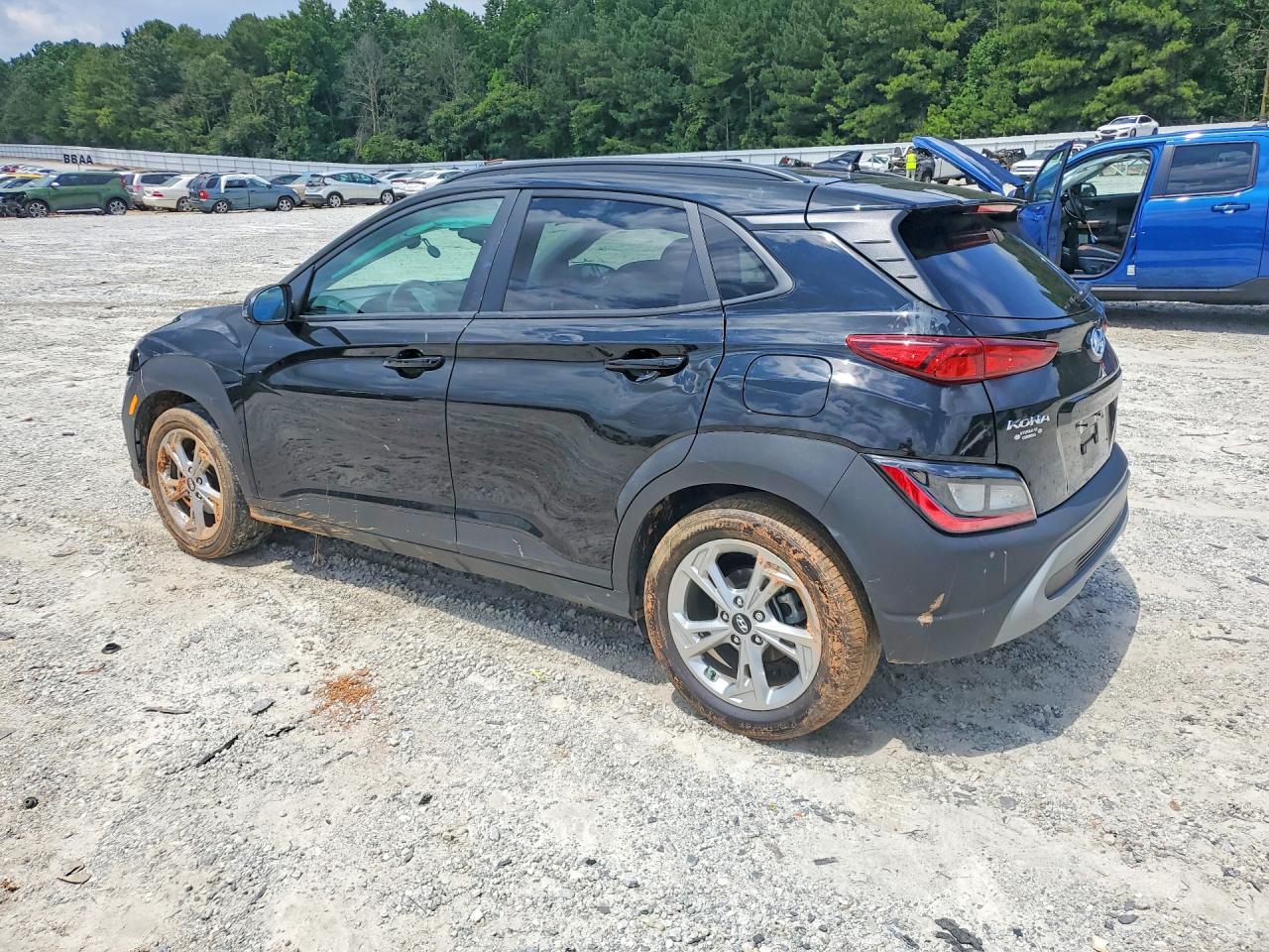 2023 Hyundai Kona Sel Black vin: KM8K32ABXPU974157