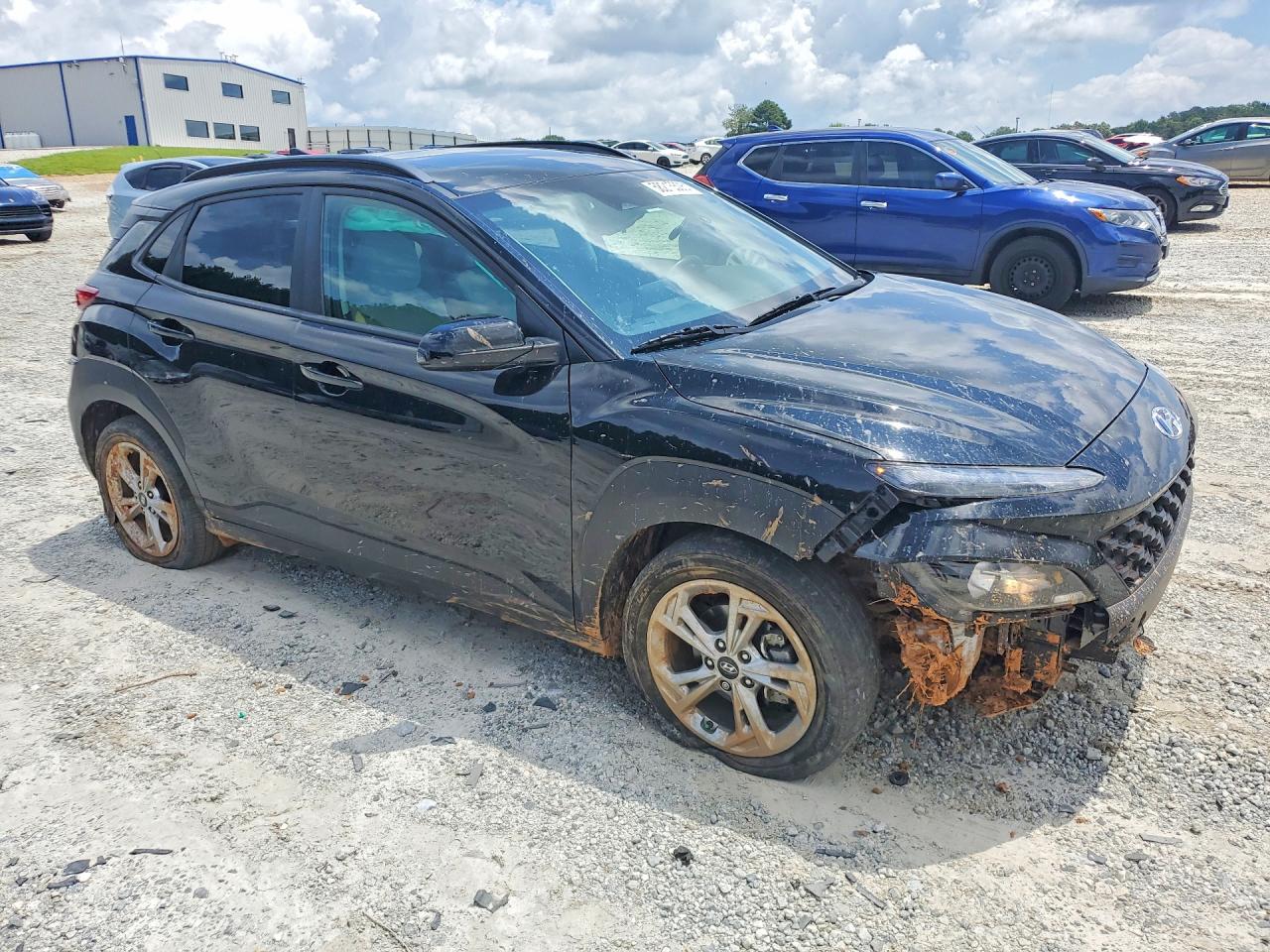 2023 Hyundai Kona Sel Black vin: KM8K32ABXPU974157