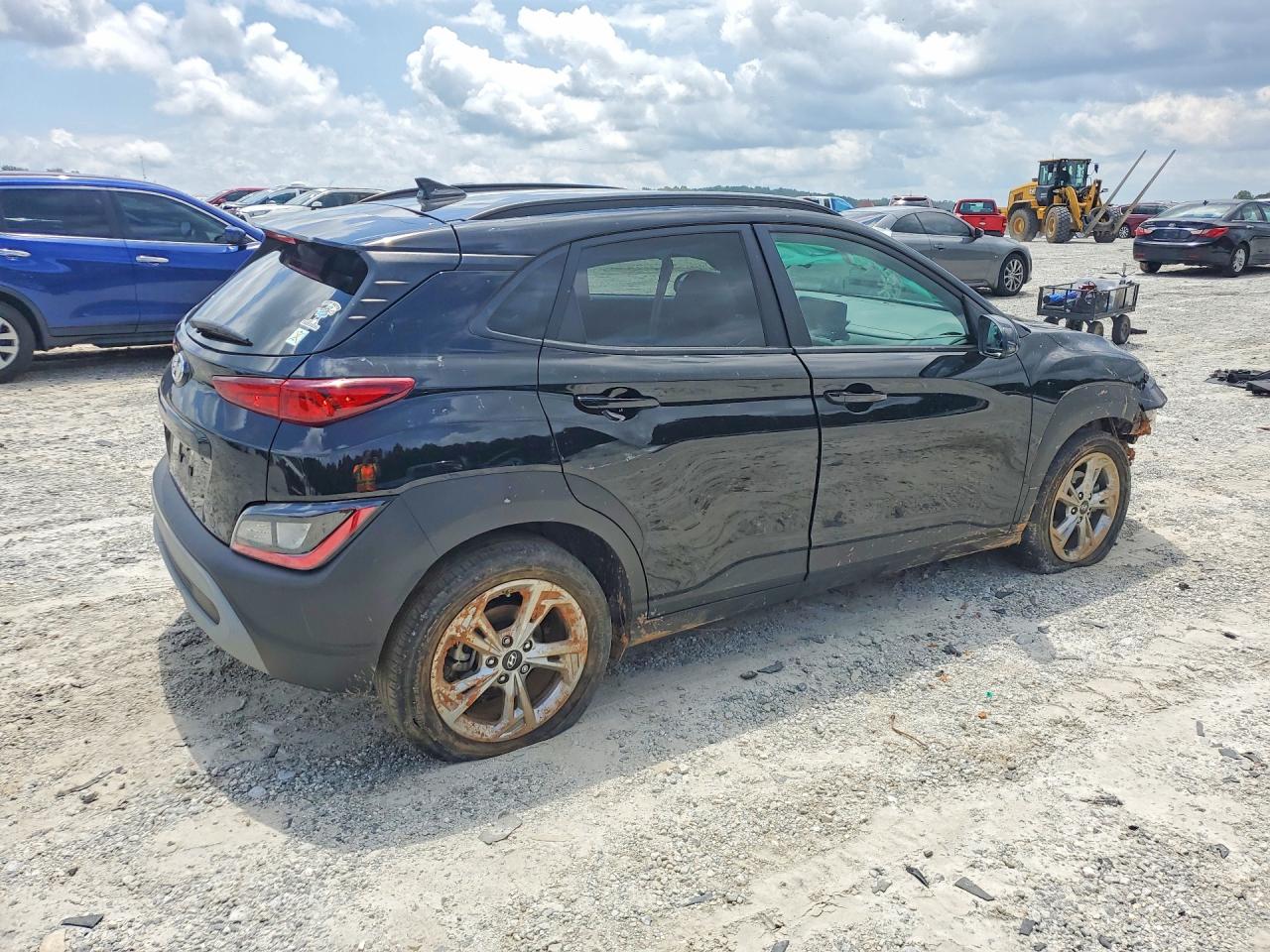 2023 Hyundai Kona Sel Black vin: KM8K32ABXPU974157