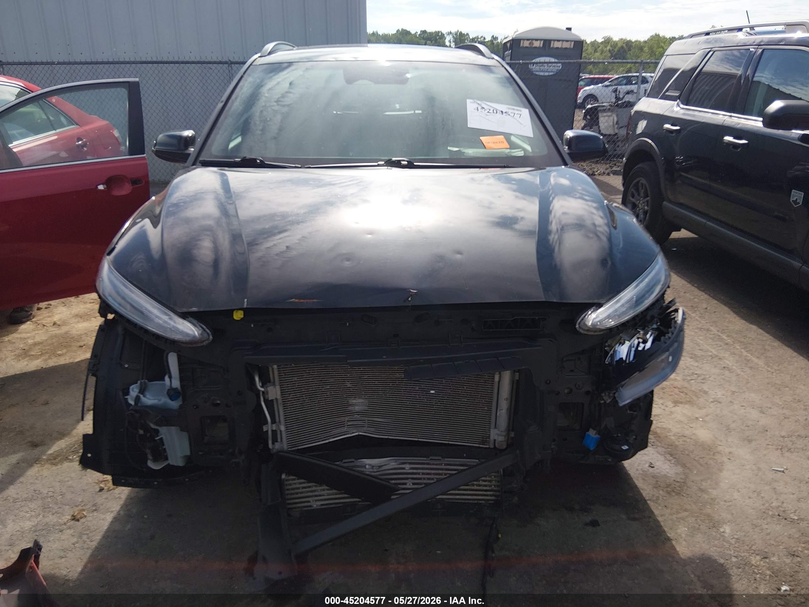2022 Hyundai Kona N Line Черный vin: KM8K33A31NU841203