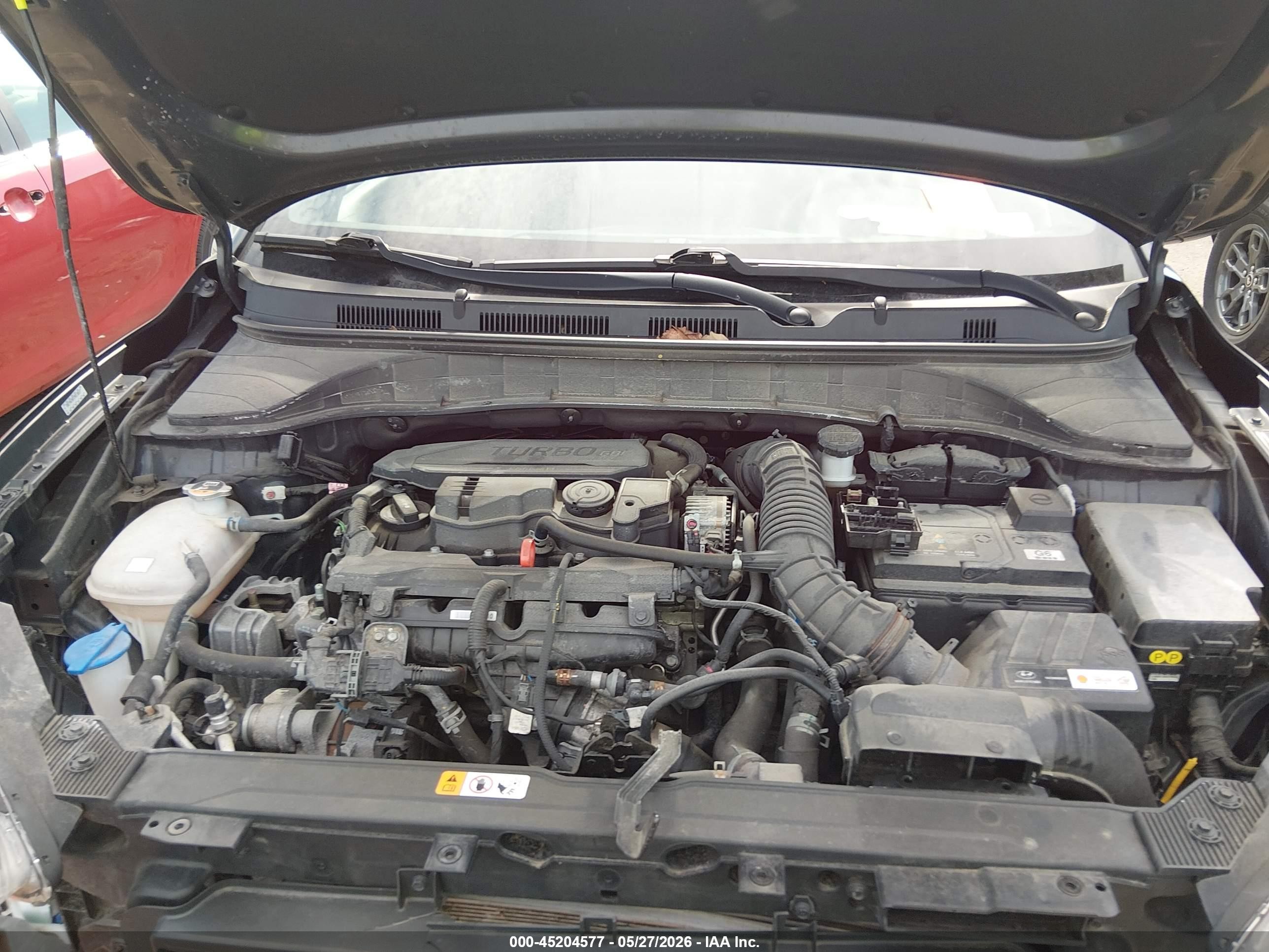 2022 Hyundai Kona N Line Черный vin: KM8K33A31NU841203