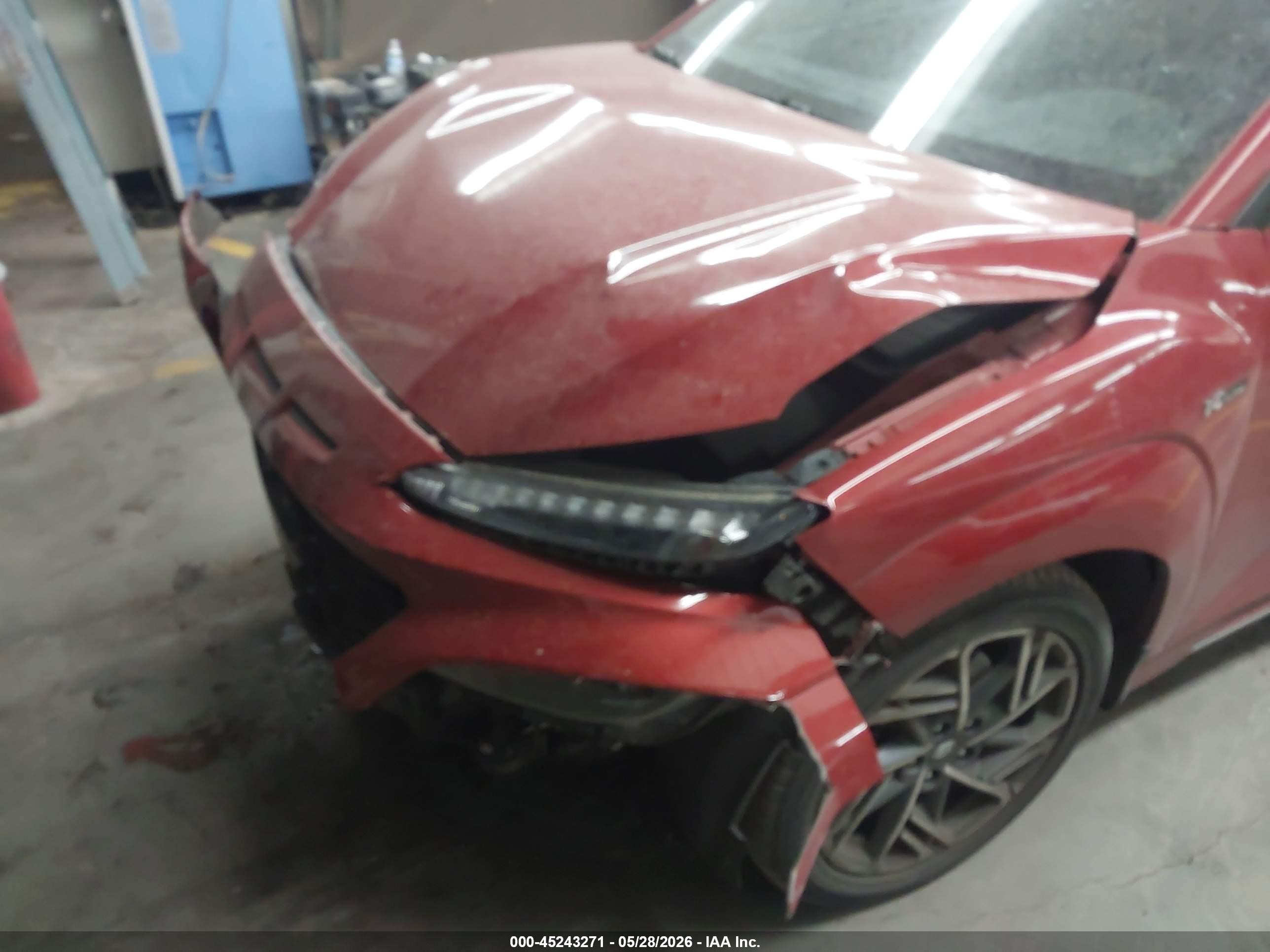 2022 Hyundai Kona N Line Red vin: KM8K33A32NU911081