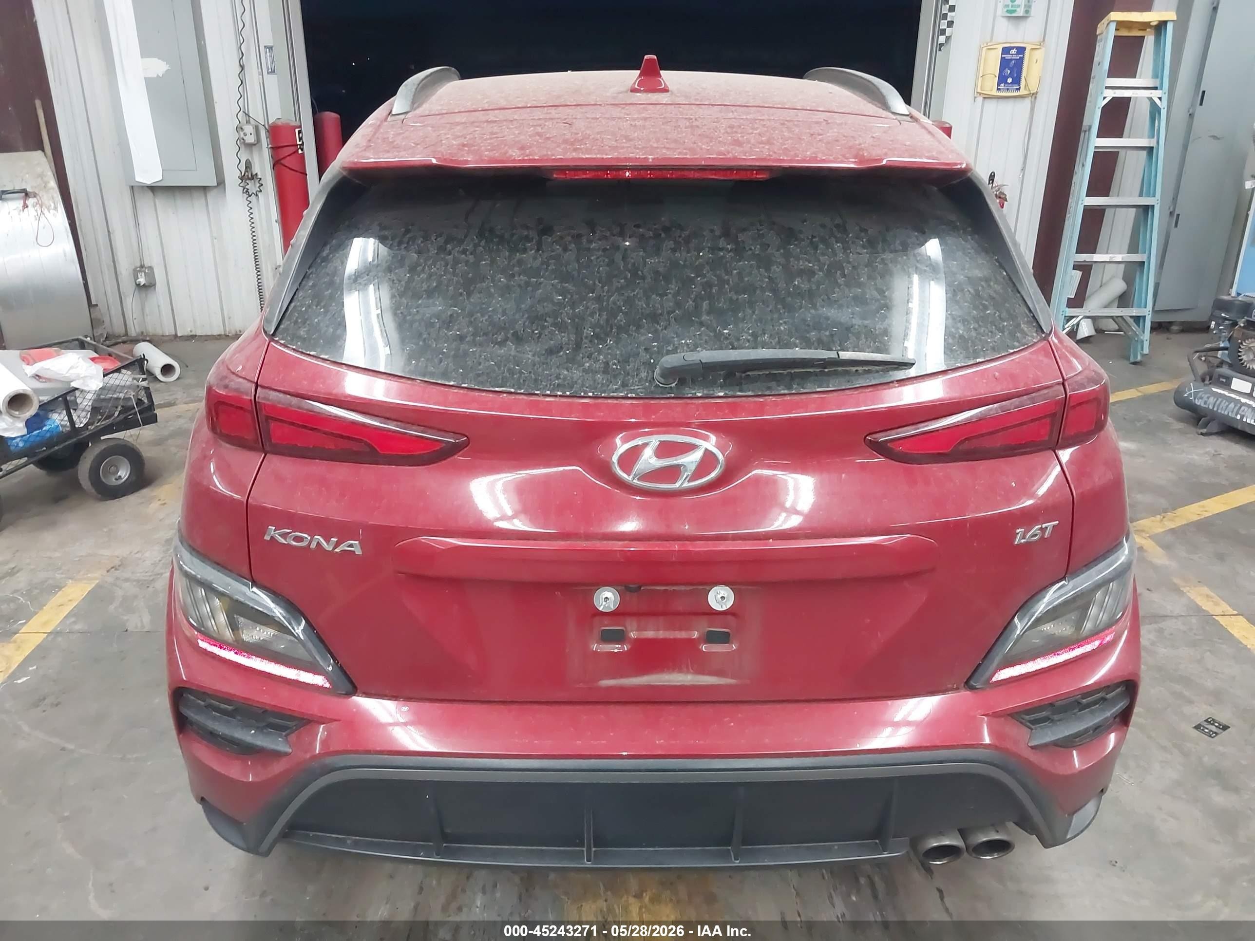 2022 Hyundai Kona N Line Red vin: KM8K33A32NU911081