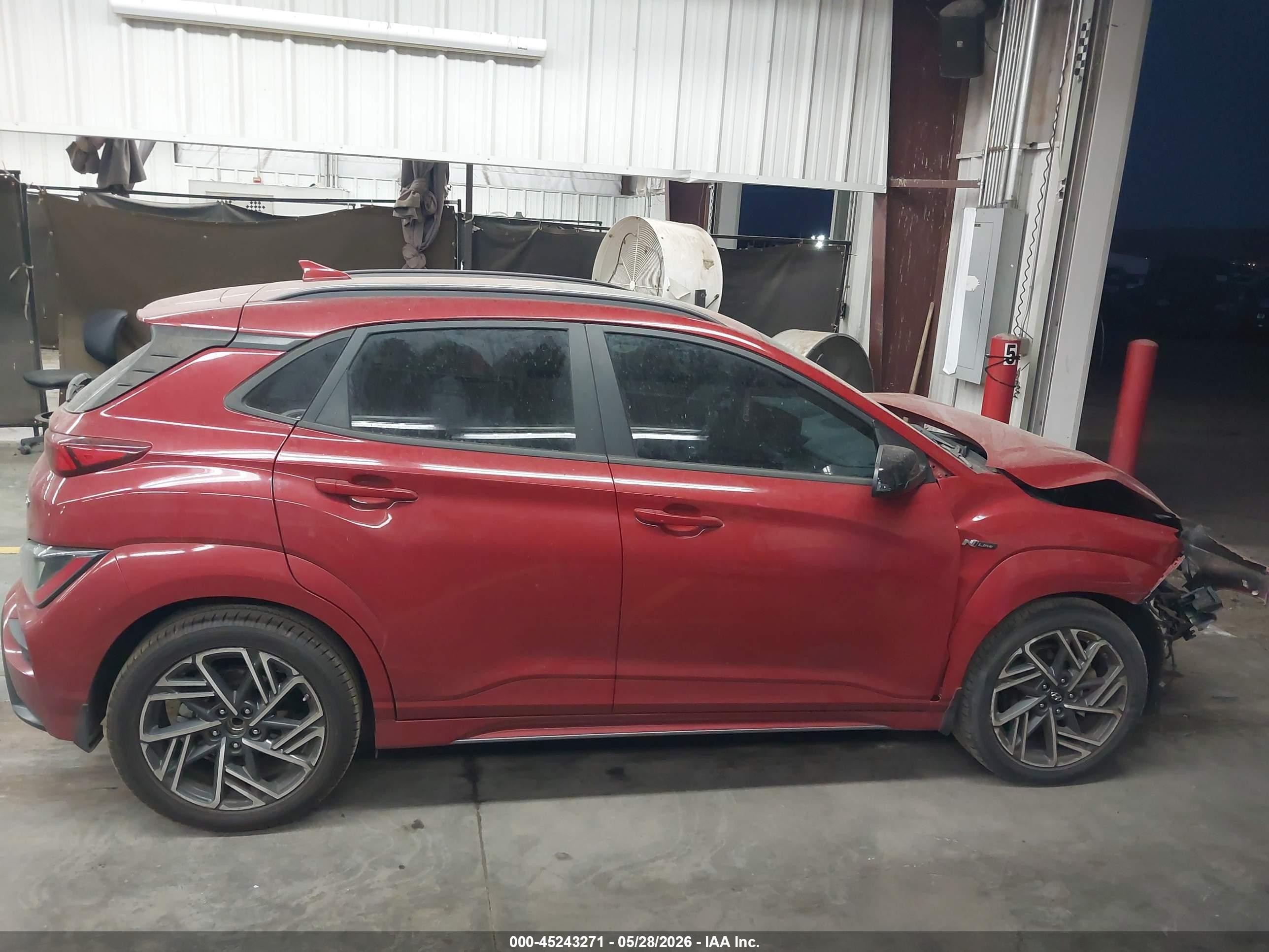 2022 Hyundai Kona N Line Red vin: KM8K33A32NU911081