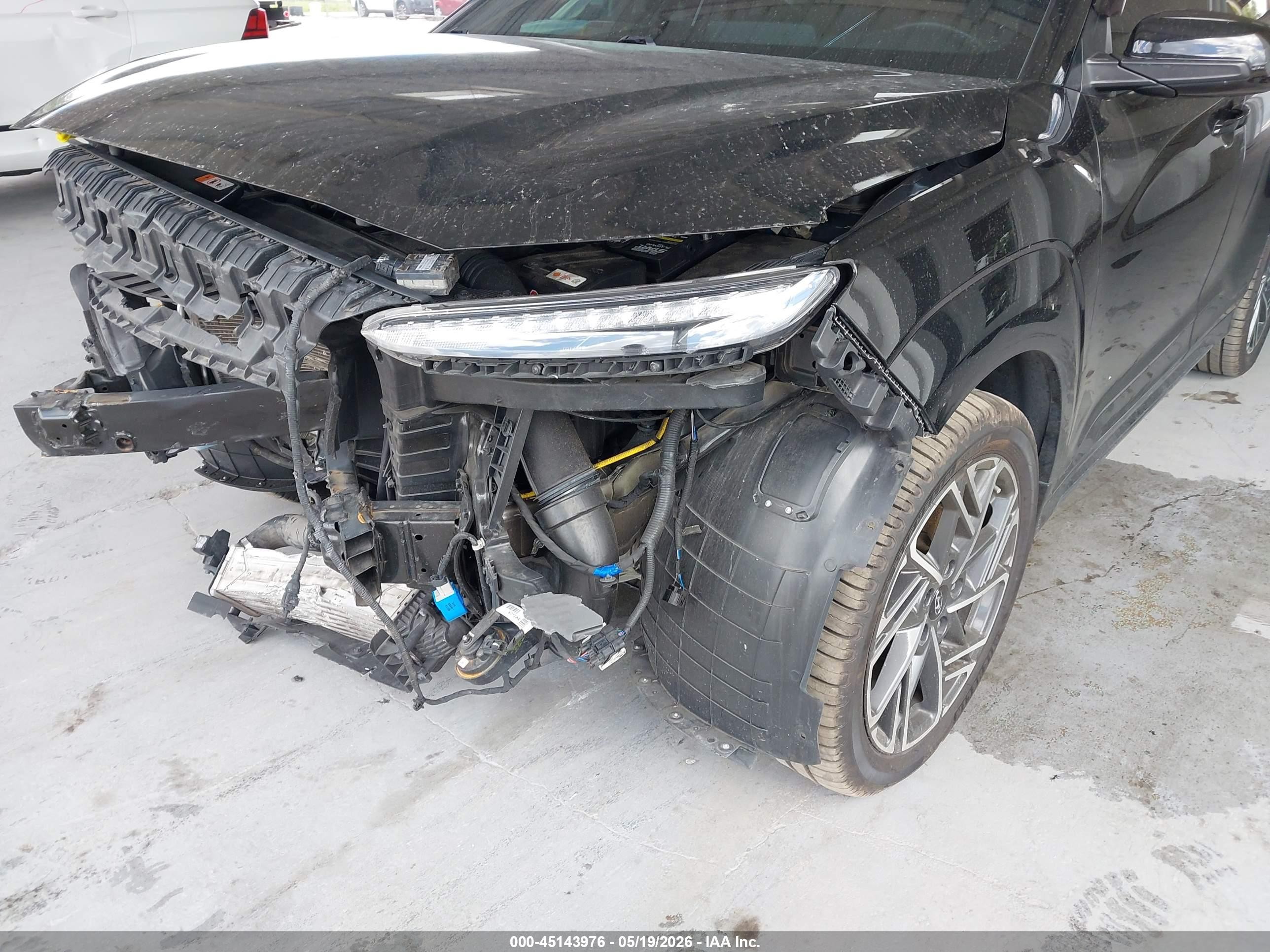 2022 Hyundai Kona N Line Черный vin: KM8K33A3XNU866942