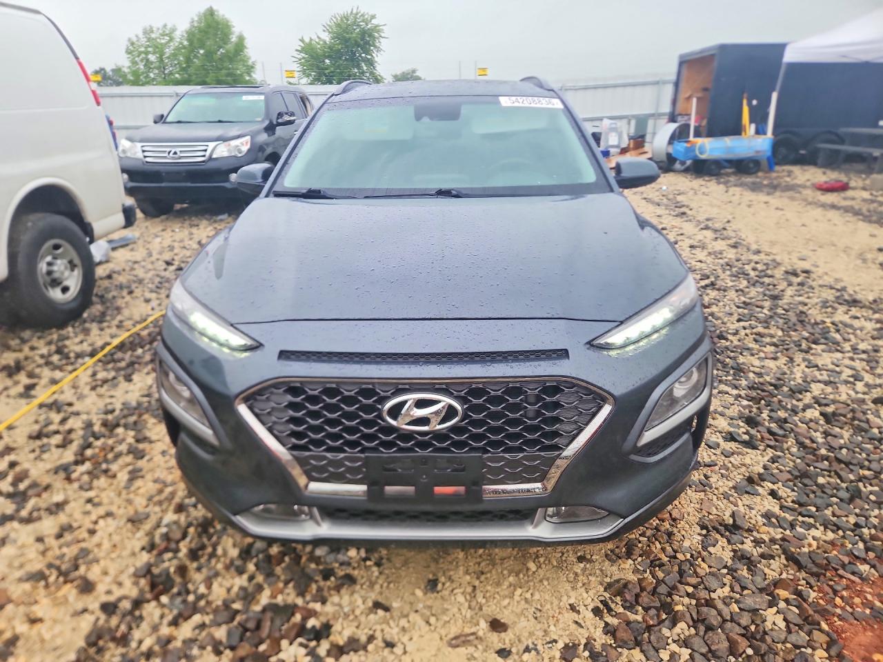 2020 Hyundai Kona Limited Угольный vin: KM8K33A50LU410950