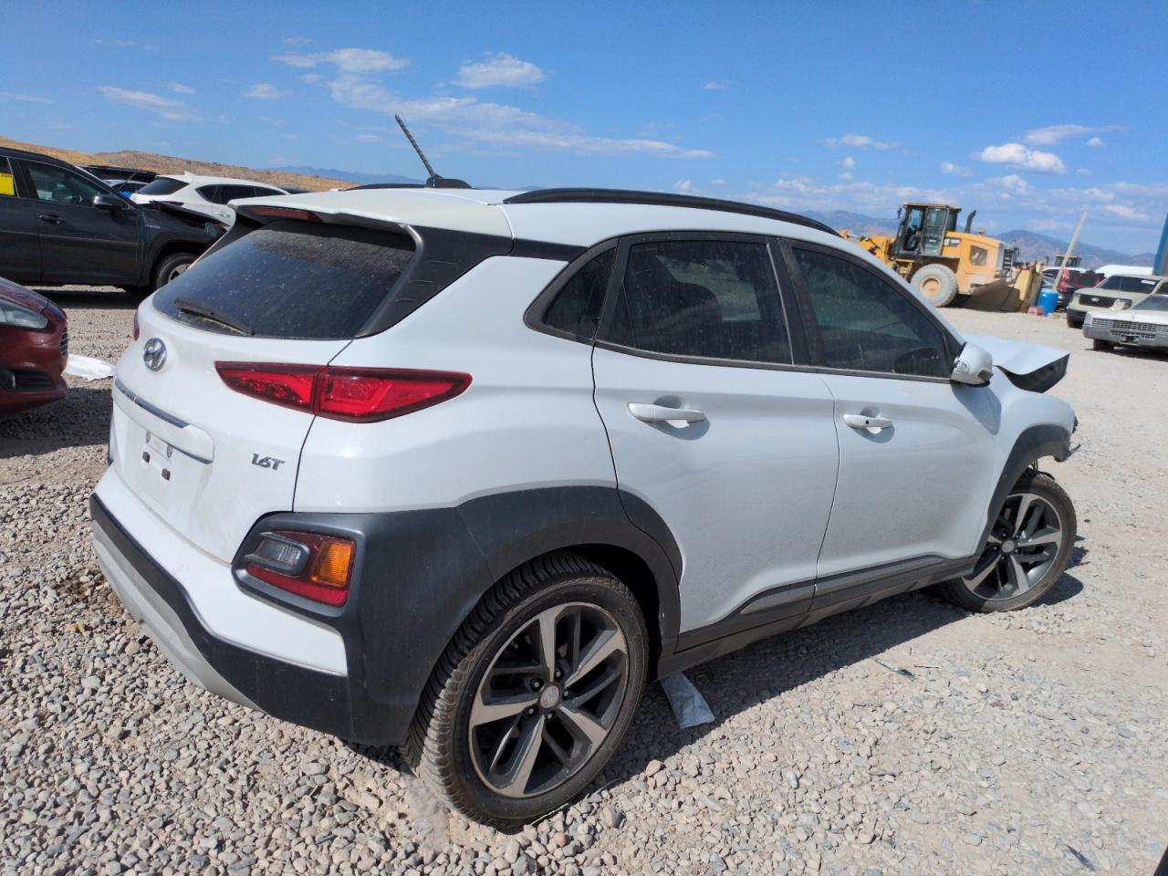 2018 Hyundai Kona Limited White vin: KM8K33A51JU080250