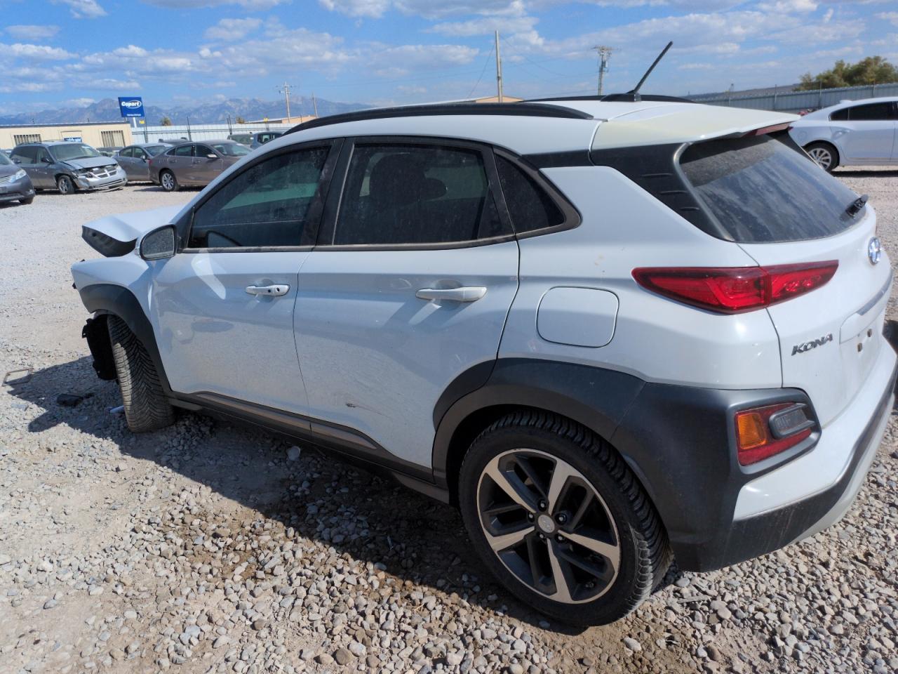 2018 Hyundai Kona Limited White vin: KM8K33A51JU080250