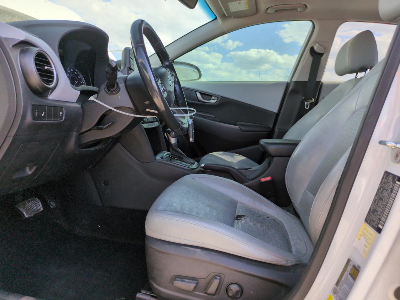 2018 Hyundai Kona Limited White vin: KM8K33A51JU080250