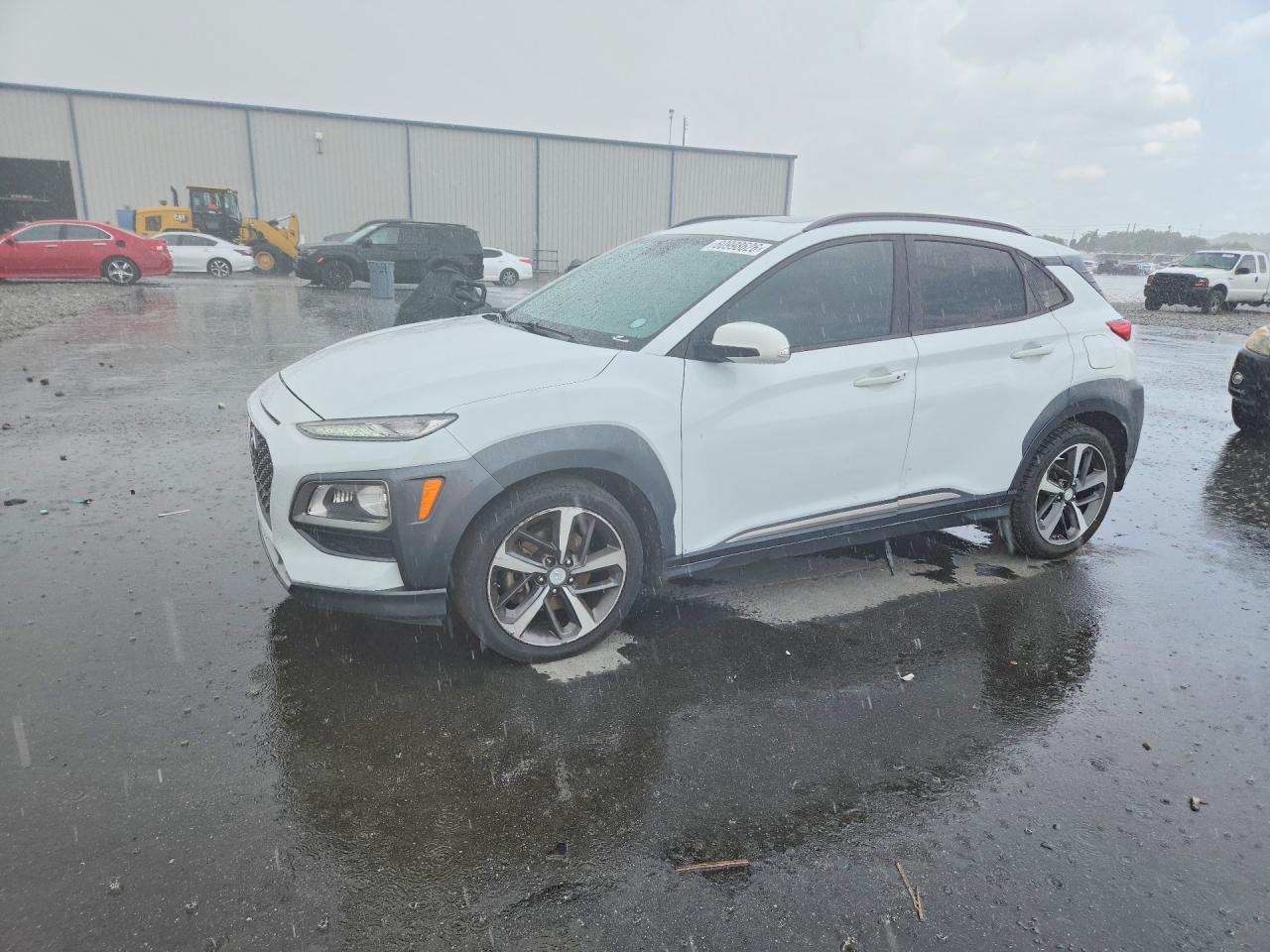 2018 Hyundai Kona Limited White vin: KM8K33A56JU076811