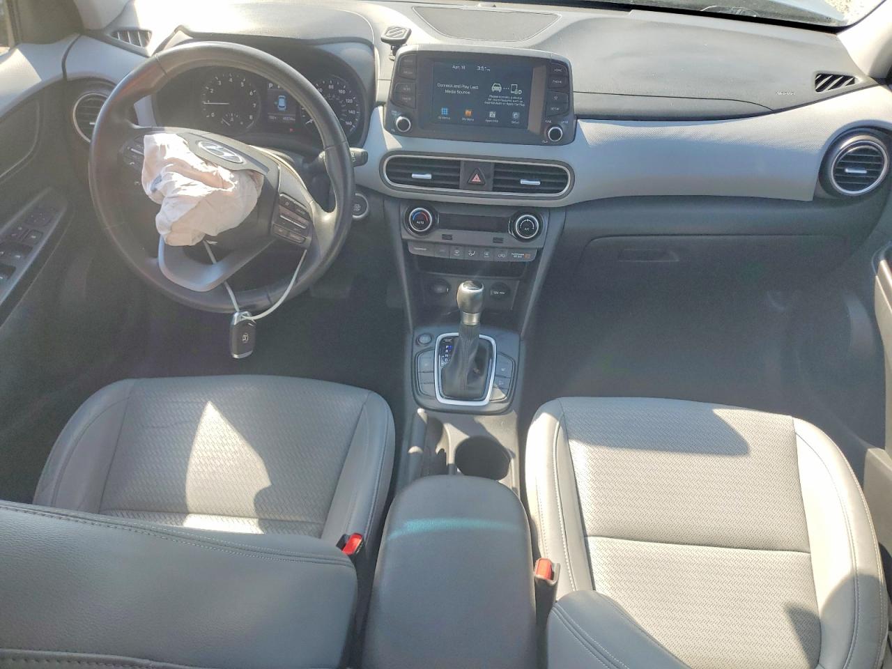 2019 Hyundai Kona Limited Gray vin: KM8K33A59KU225195