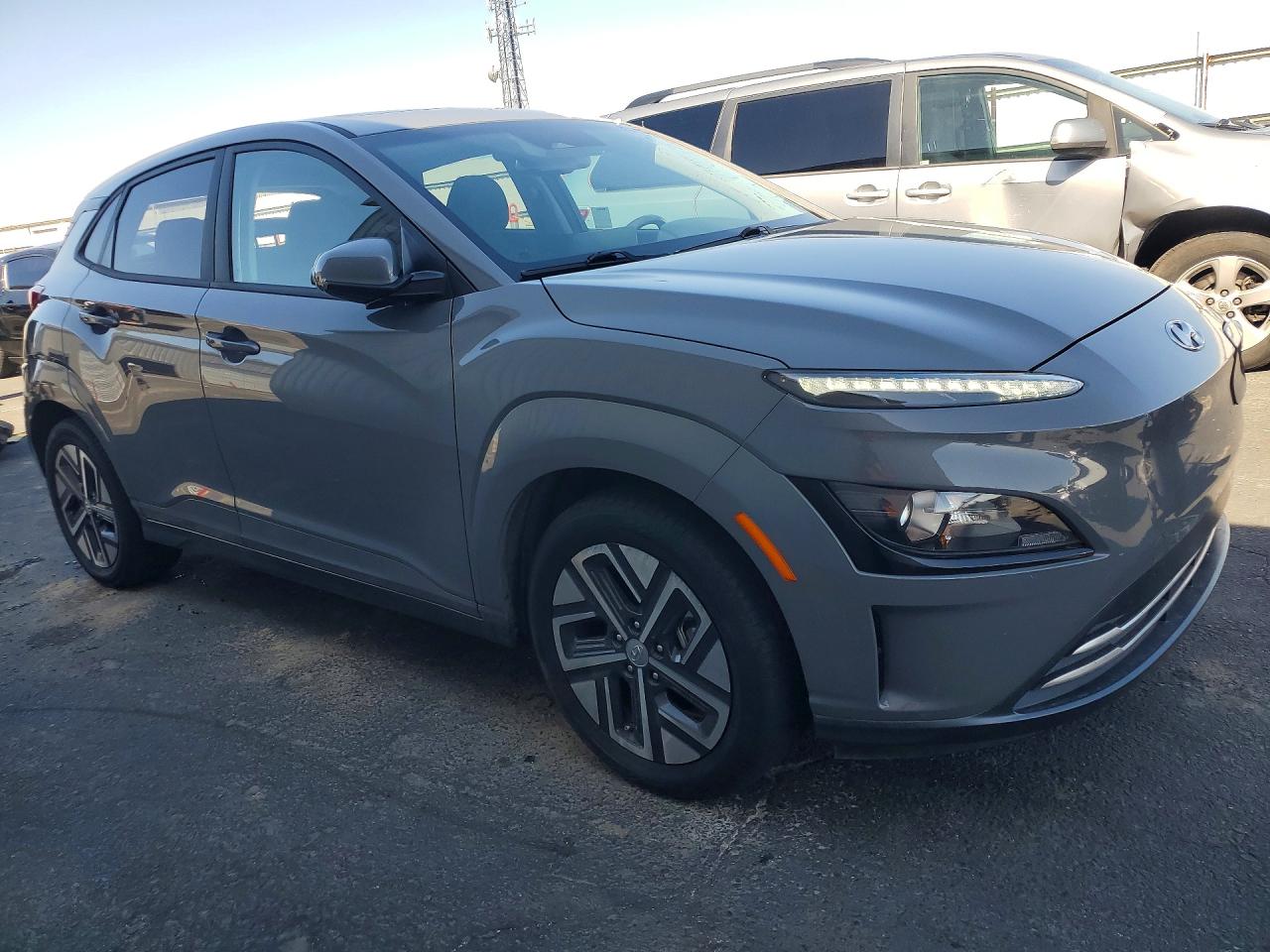 2023 Hyundai Kona Sel Gray vin: KM8K33AG0PU160746