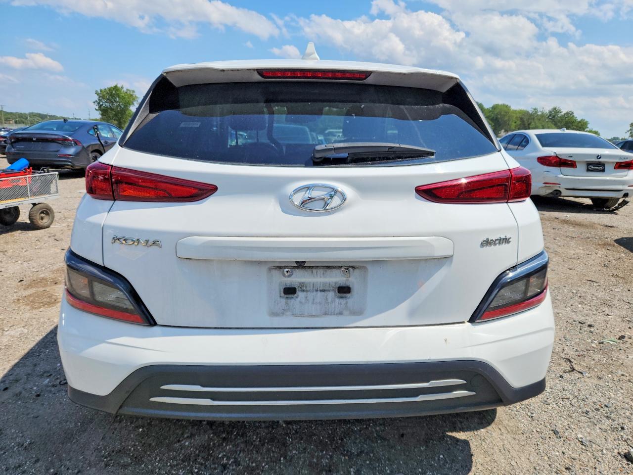 2023 Hyundai Kona Sel Белый vin: KM8K33AG0PU183153
